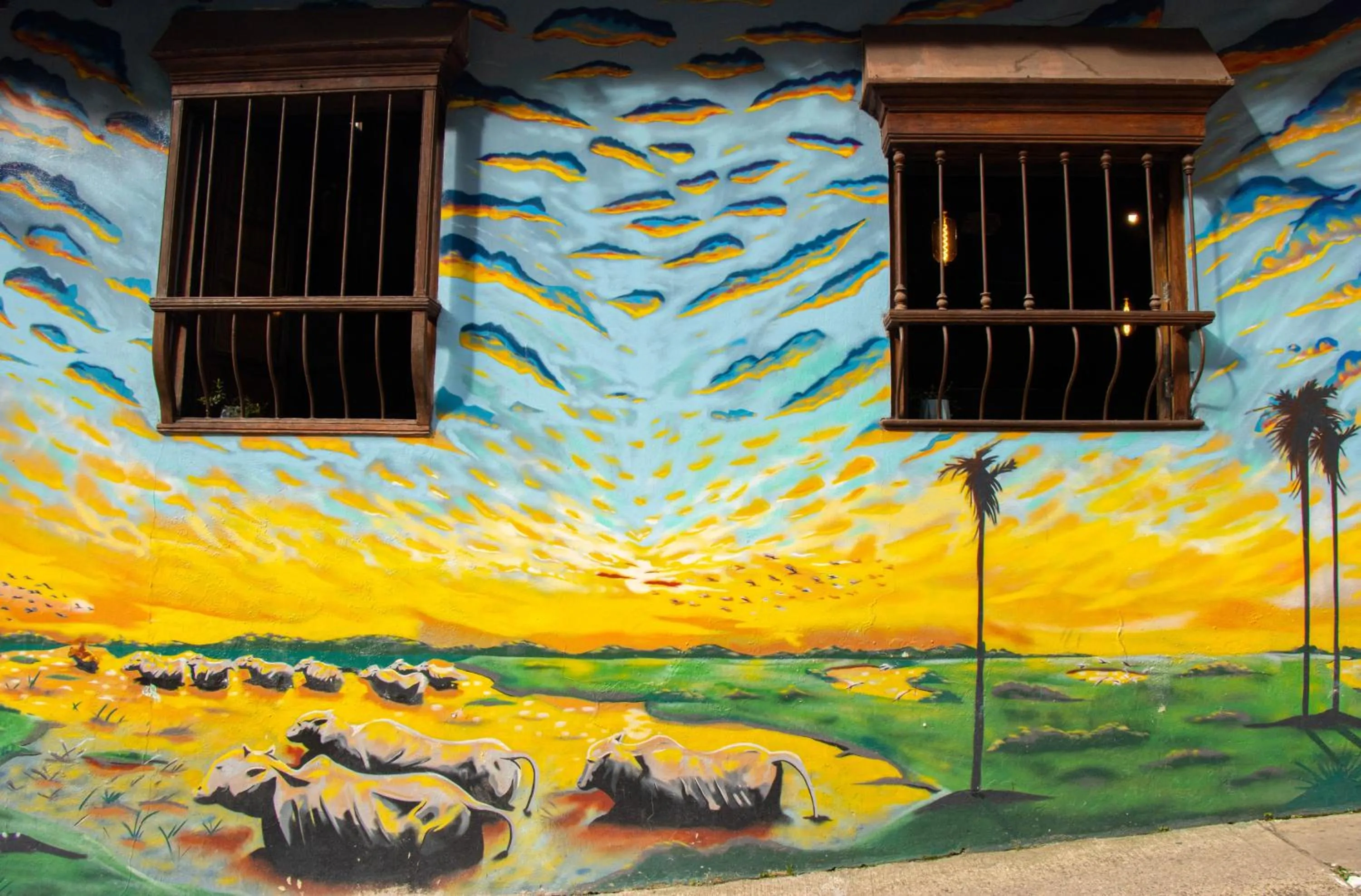 Property building in Hotel Quinta Bolivar