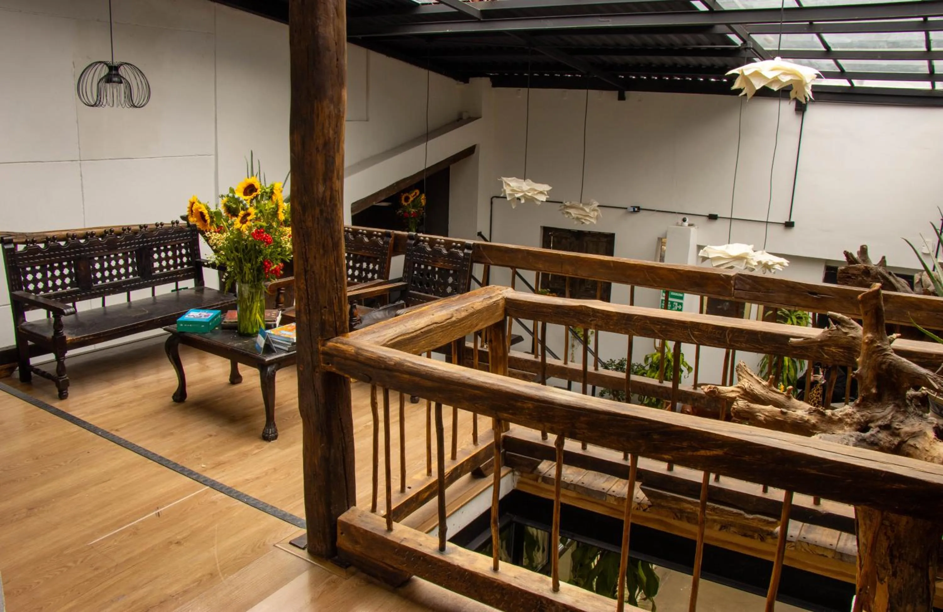 Property building in Hotel Quinta Bolivar