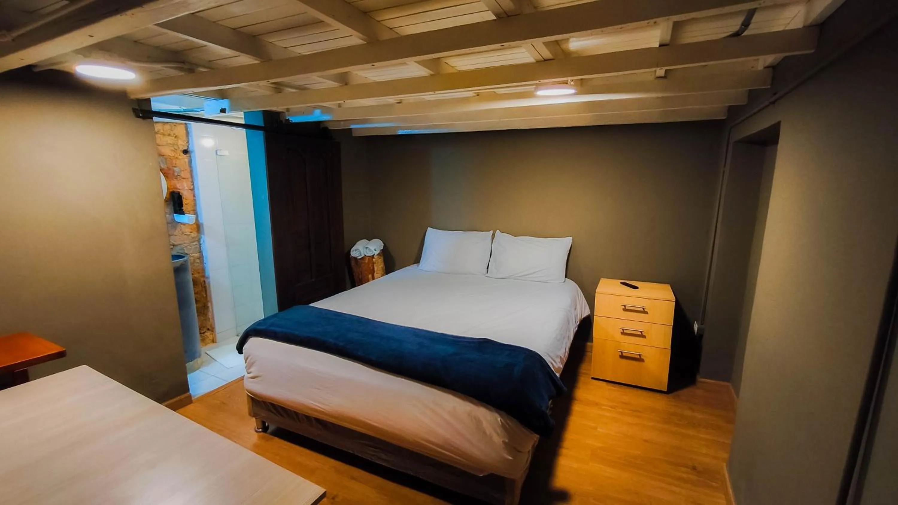 Bed in Hotel Quinta Bolivar