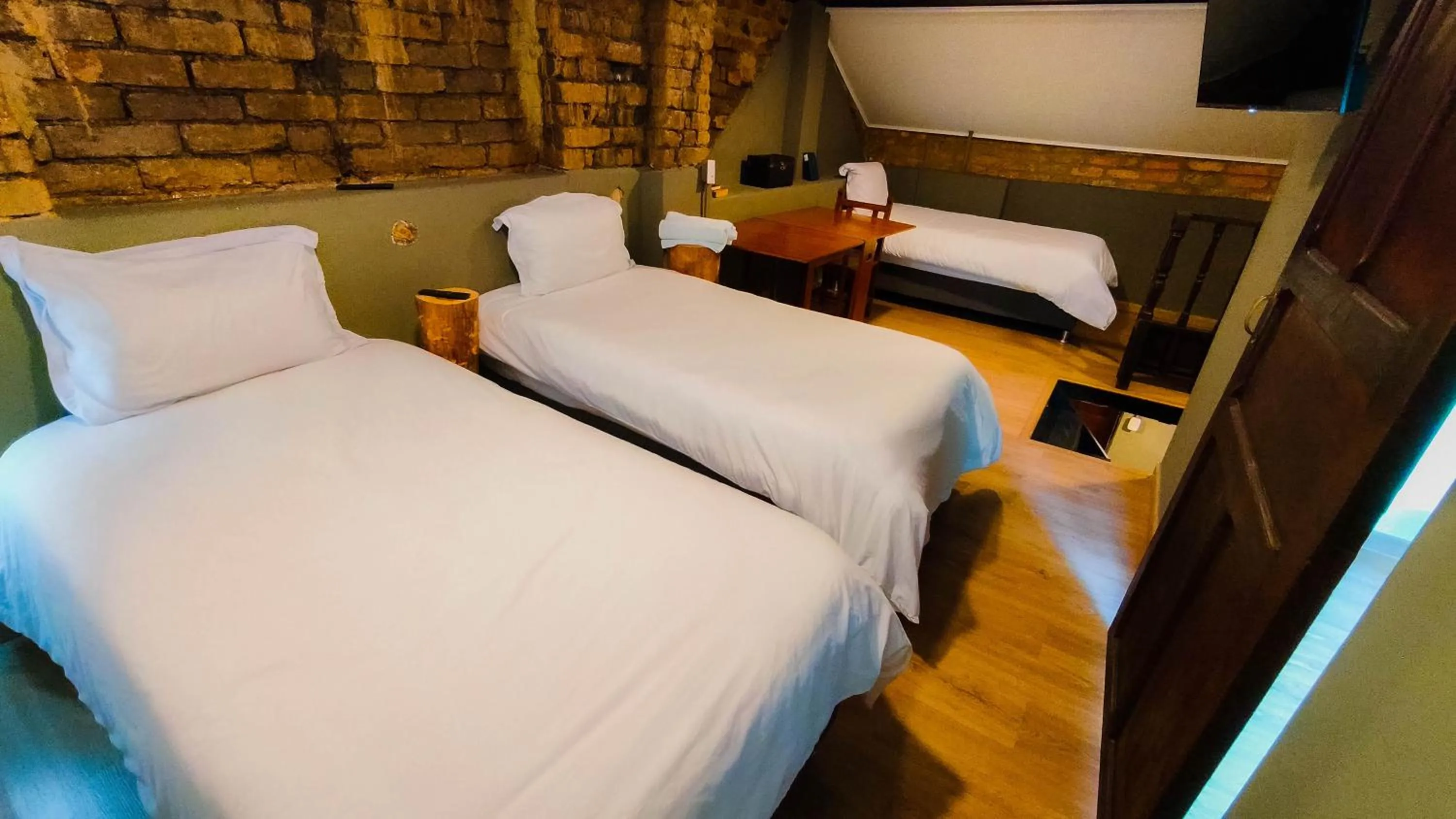 Bed in Hotel Quinta Bolivar