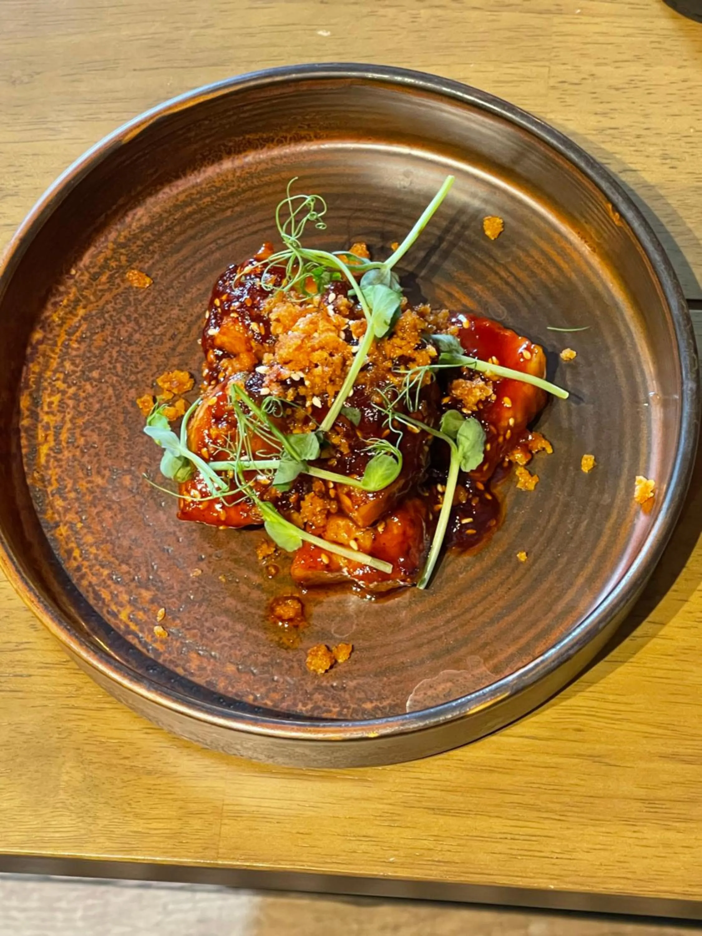 Food in Bosuns Chair