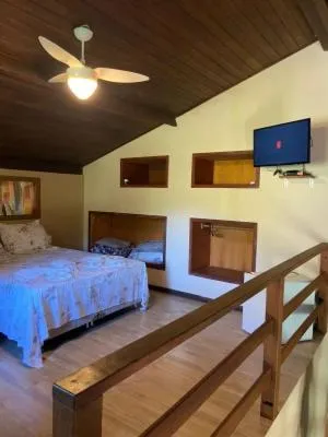 Bed in Pousada Paris Hostelli