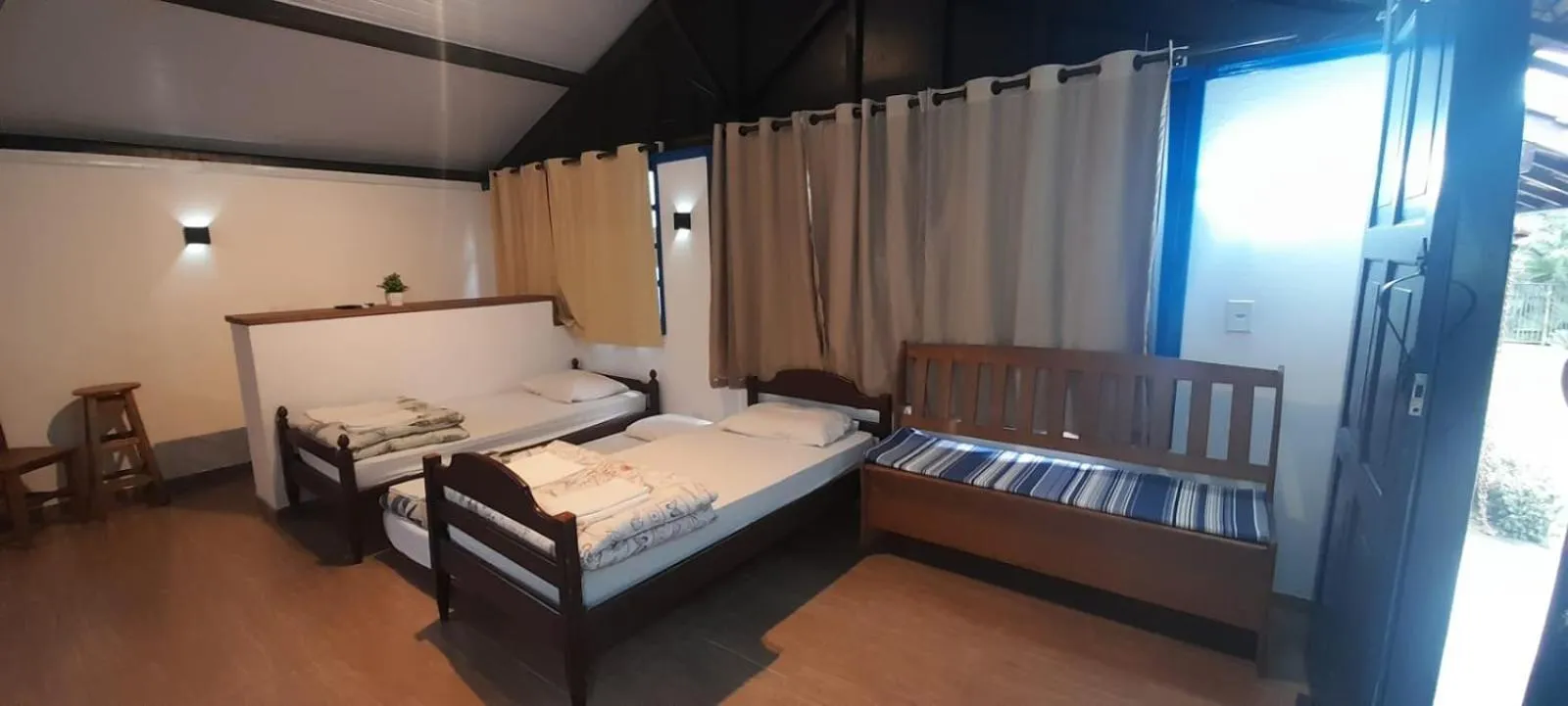 Bed in Pousada Paris Hostelli