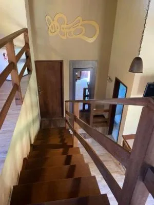 Decorative detail in Pousada Paris Hostelli