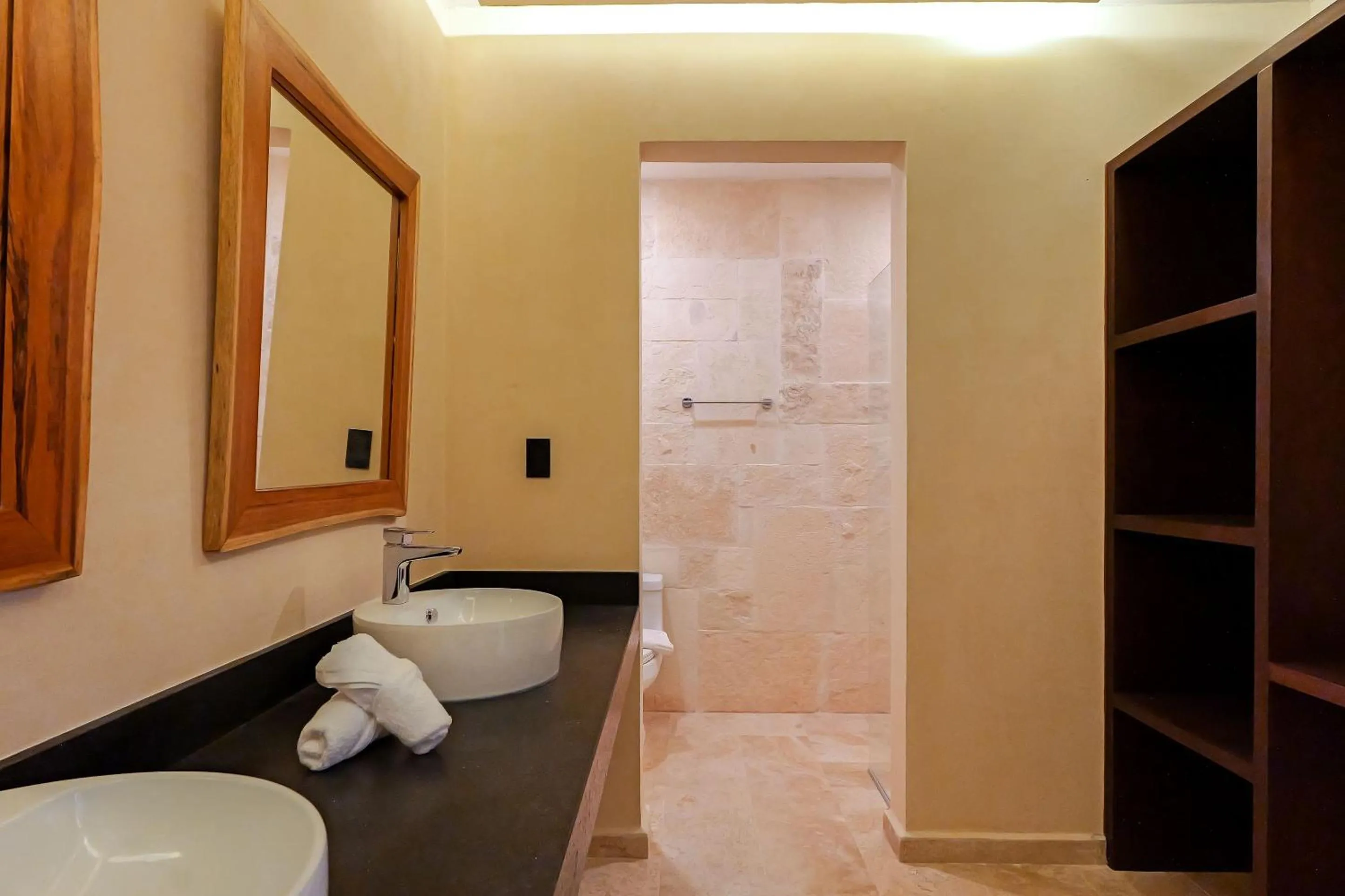 Shower in Calea Tulum Boutique Hotel