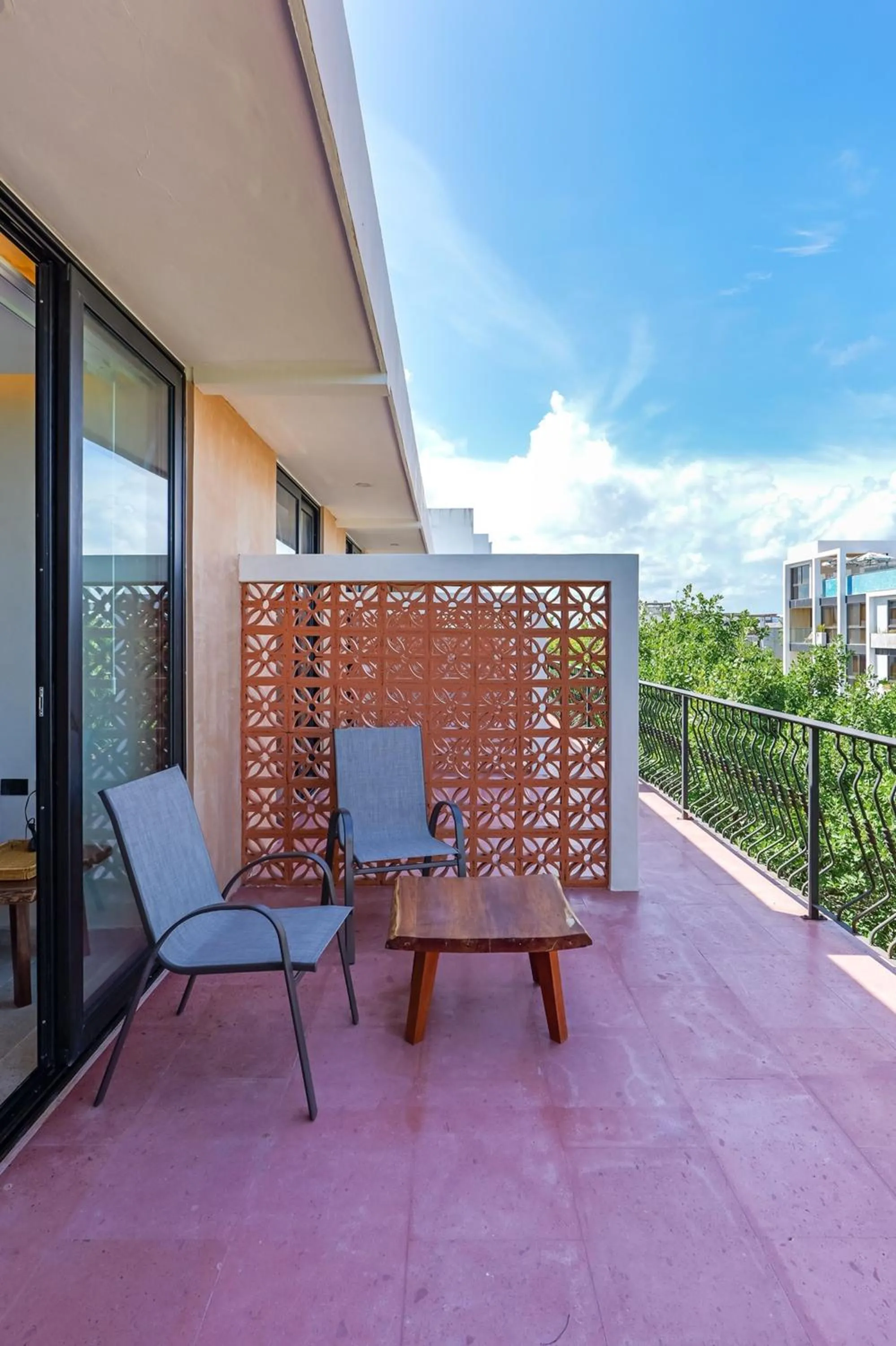 Balcony/Terrace in Calea Tulum Boutique Hotel
