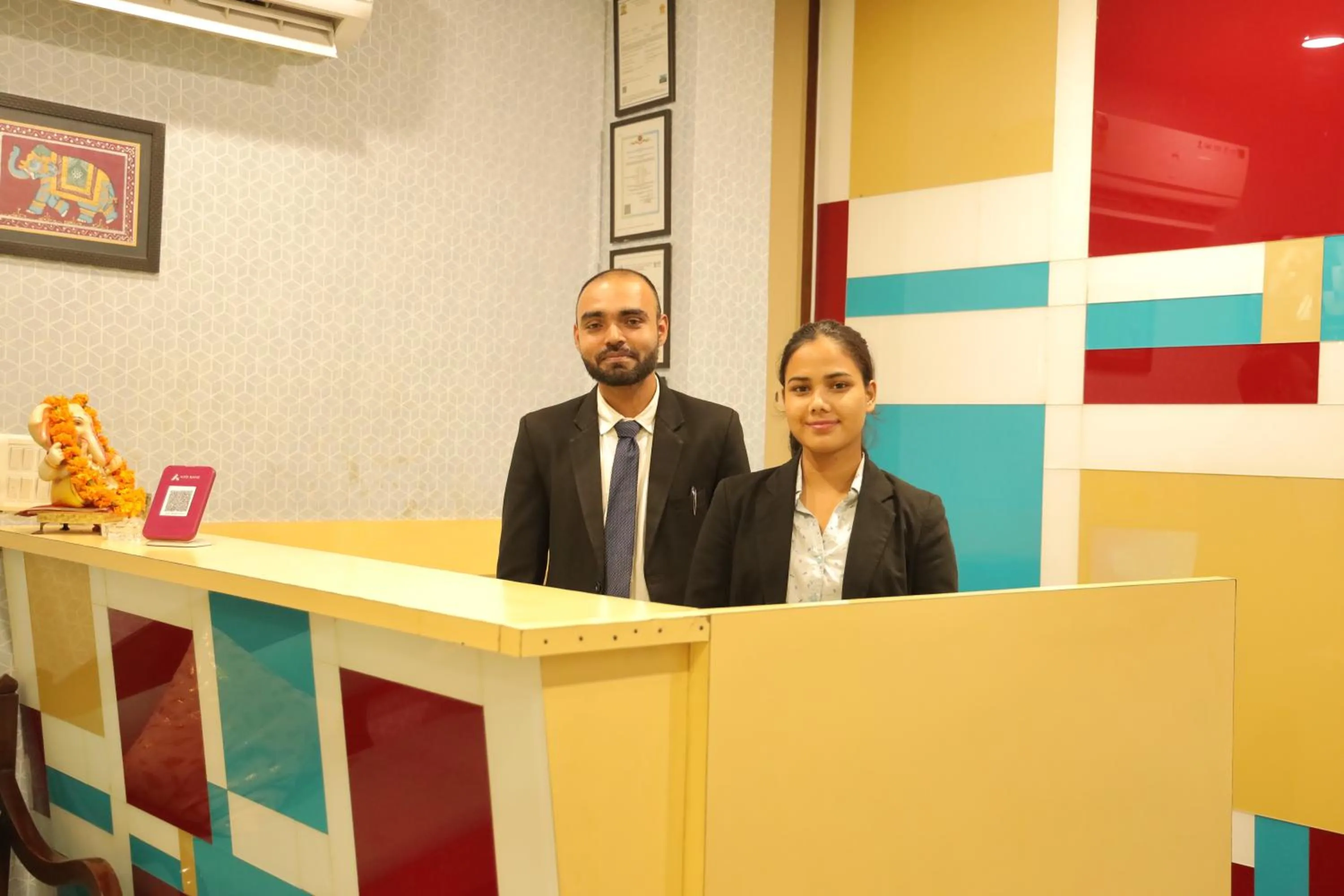 Staff in Hotel Nirvana Suites