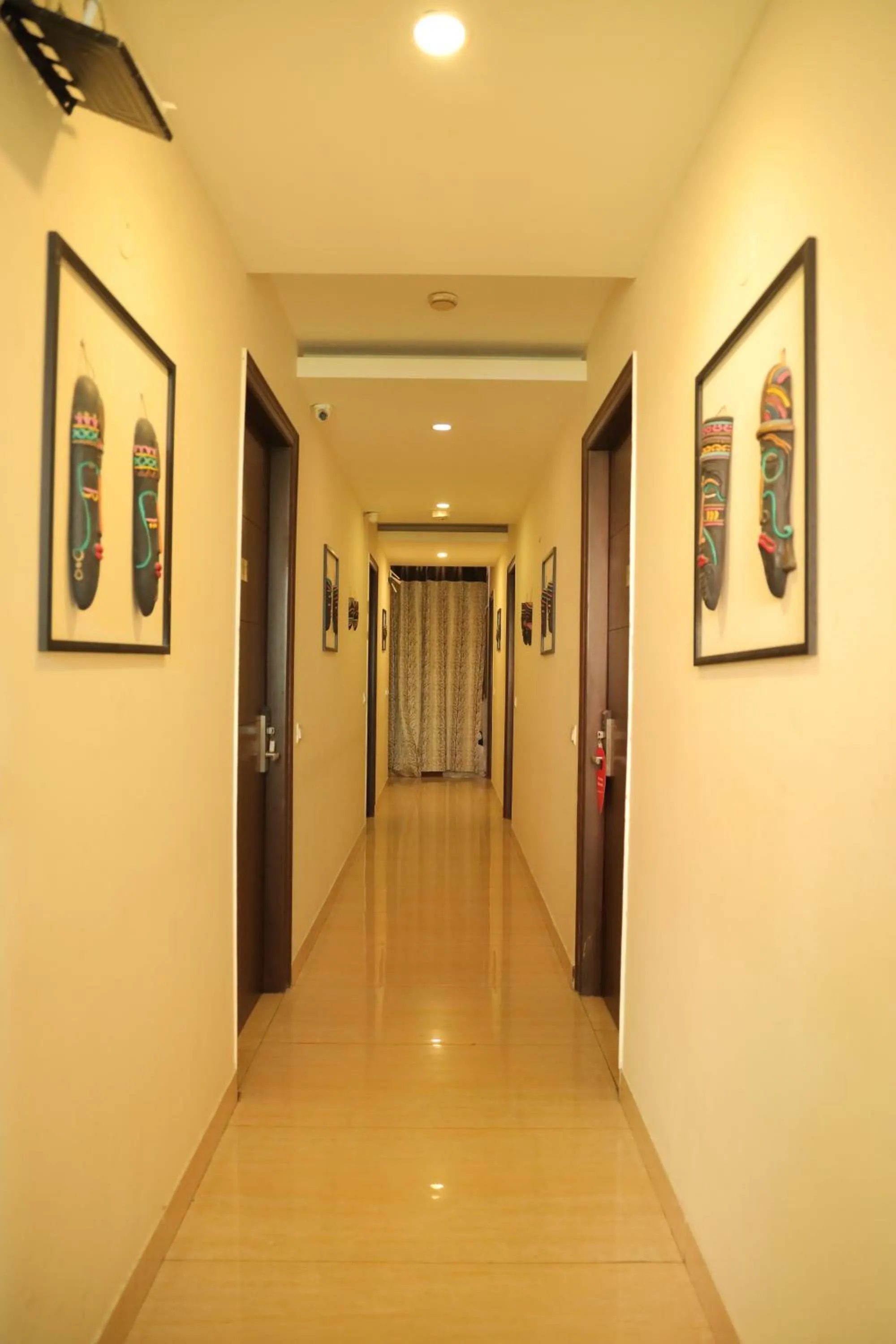 Property building in Hotel Nirvana Suites