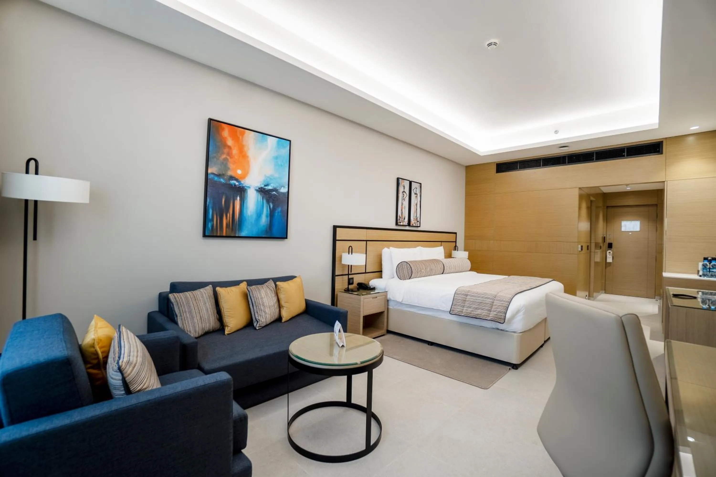 Photo of the whole room, Bed in Djibouti Ayla Grand Hotel & Mall