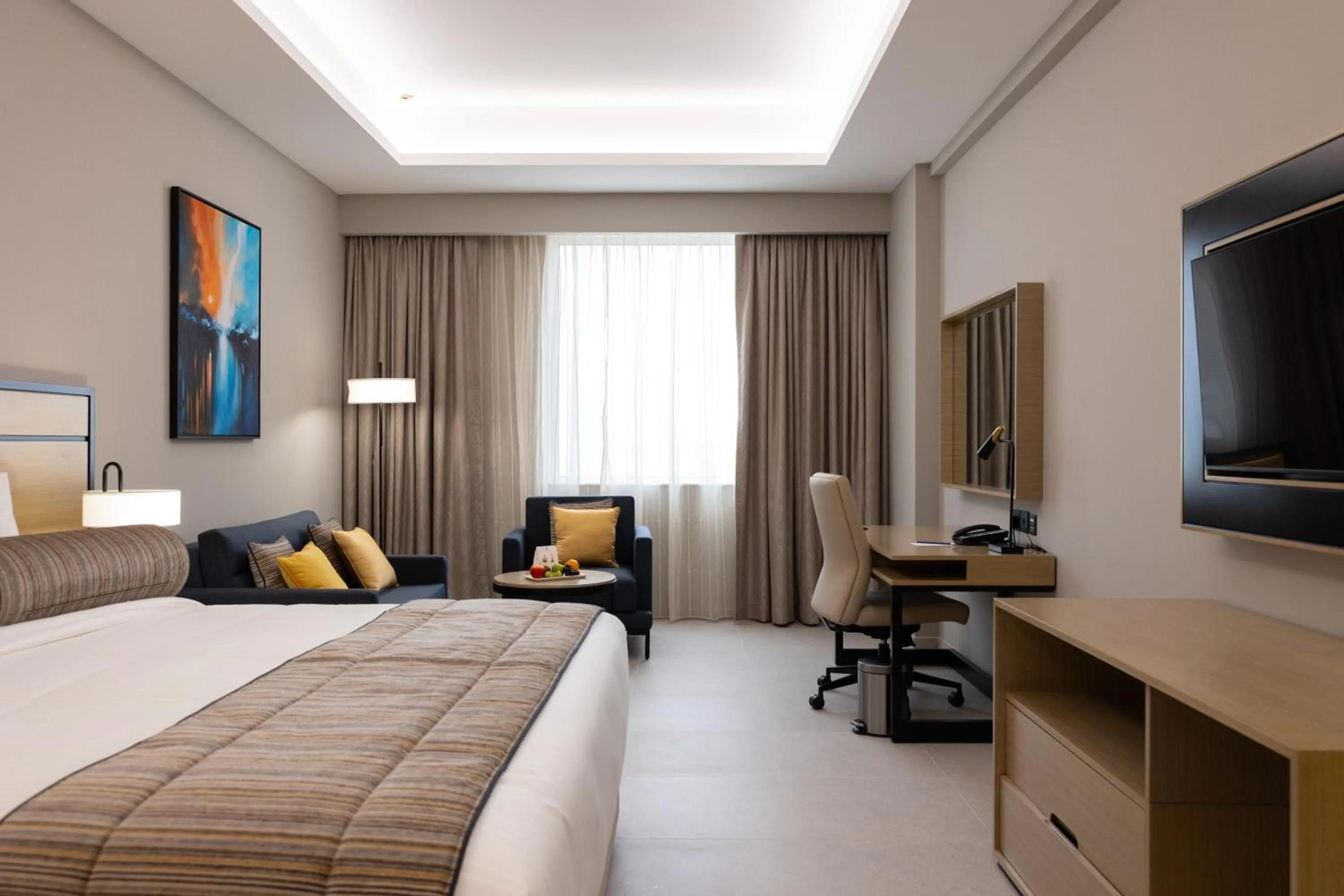 Bedroom, Bed in Djibouti Ayla Grand Hotel & Mall