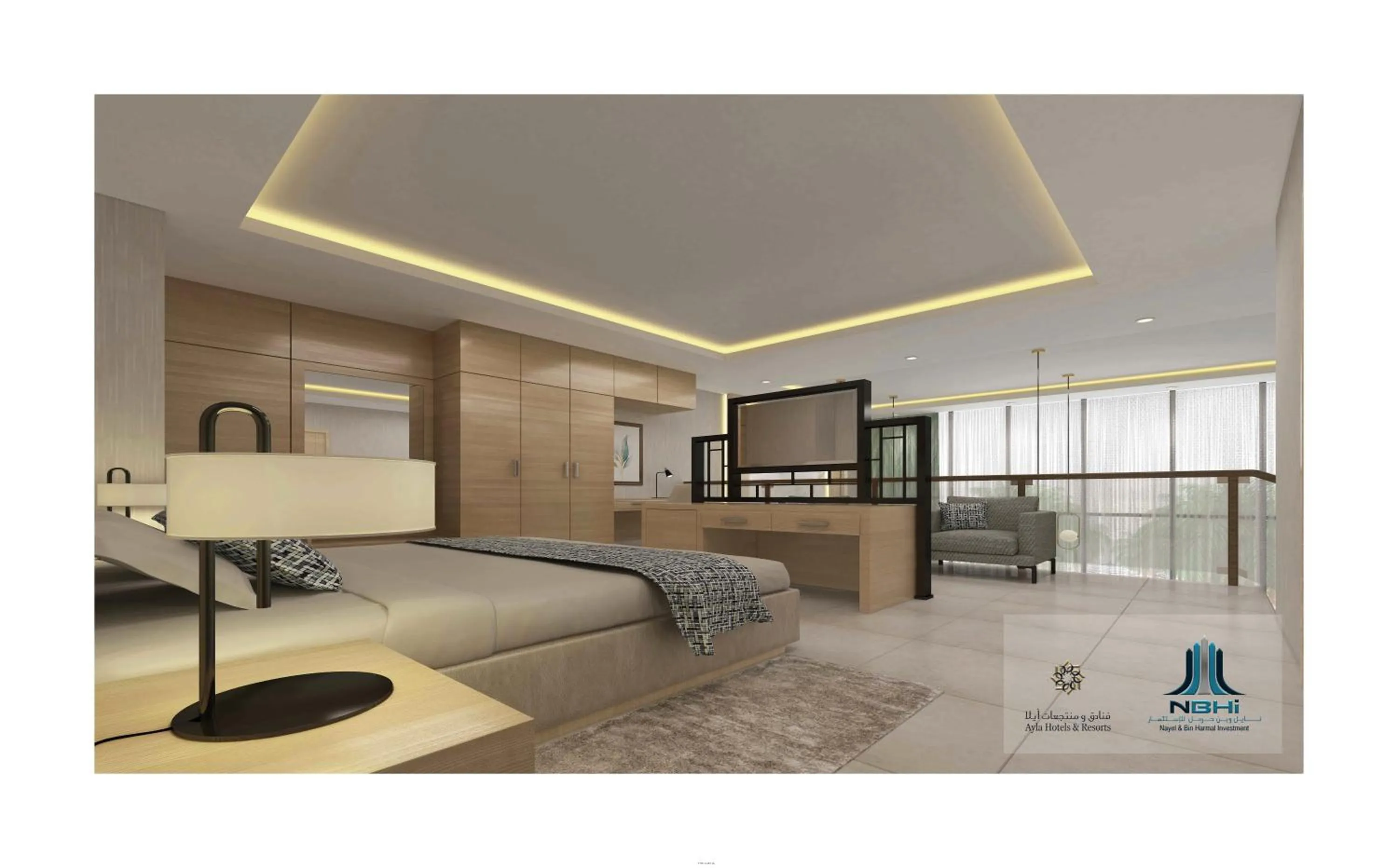 Bedroom, Bed in Djibouti Ayla Grand Hotel & Mall