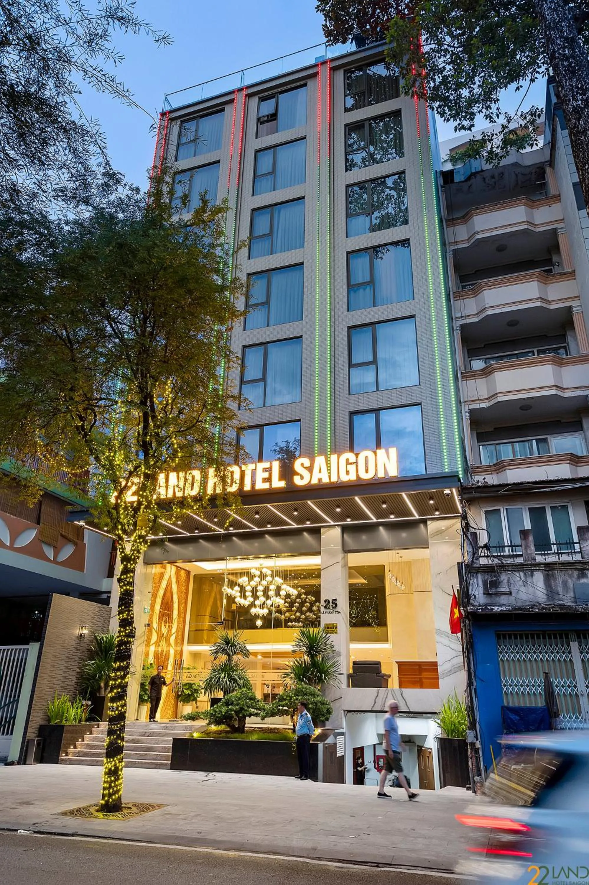 Property building in 22Land Hotel Saigon