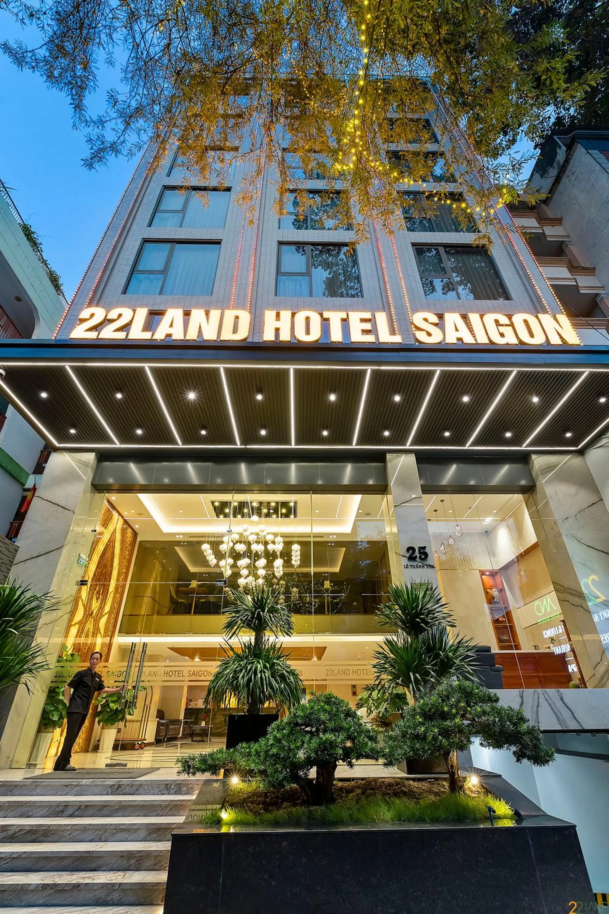 Property building in 22Land Hotel Saigon