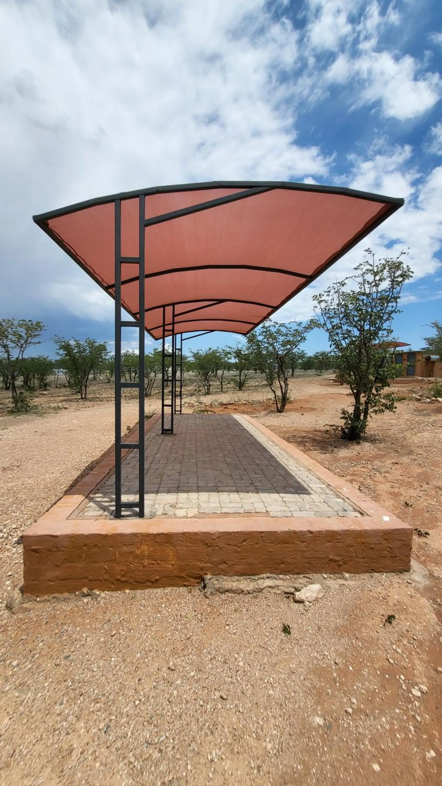 Area and facilities in Opuwo Country Lodge Campsite