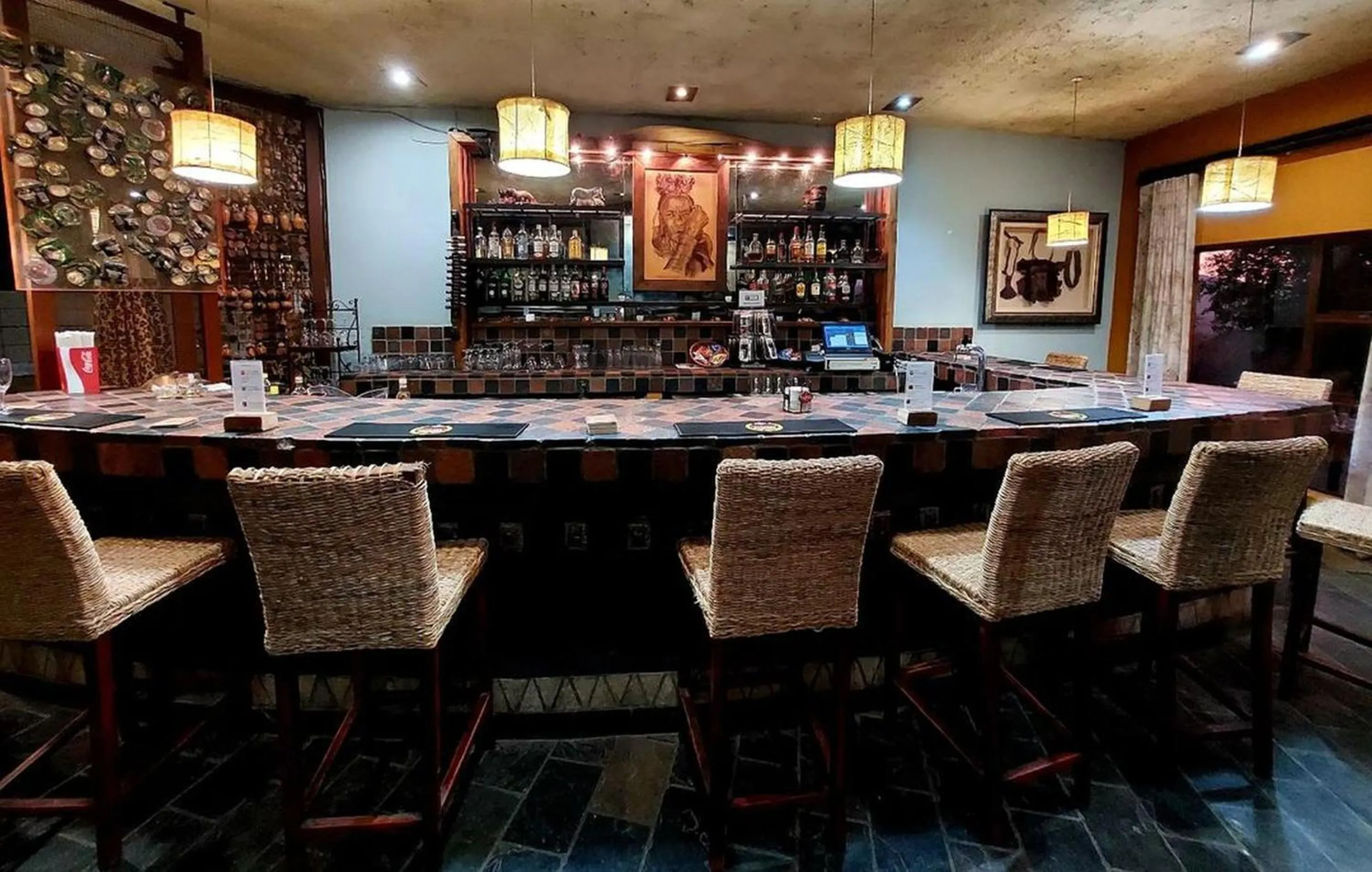 Lounge or bar in Opuwo Country Lodge Campsite