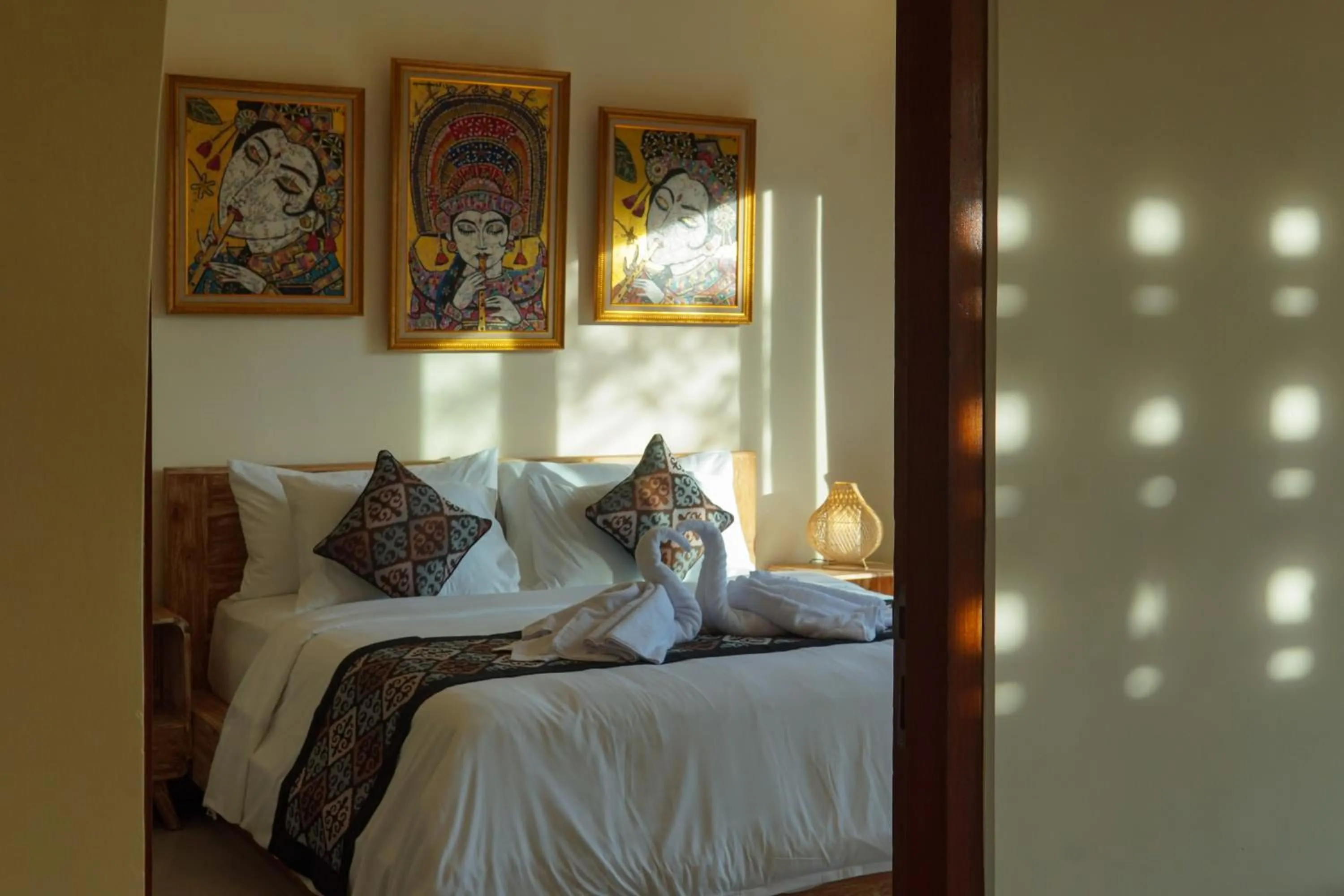 Bed in Uma Rimbun Villa by Dhananjaya Hospitality