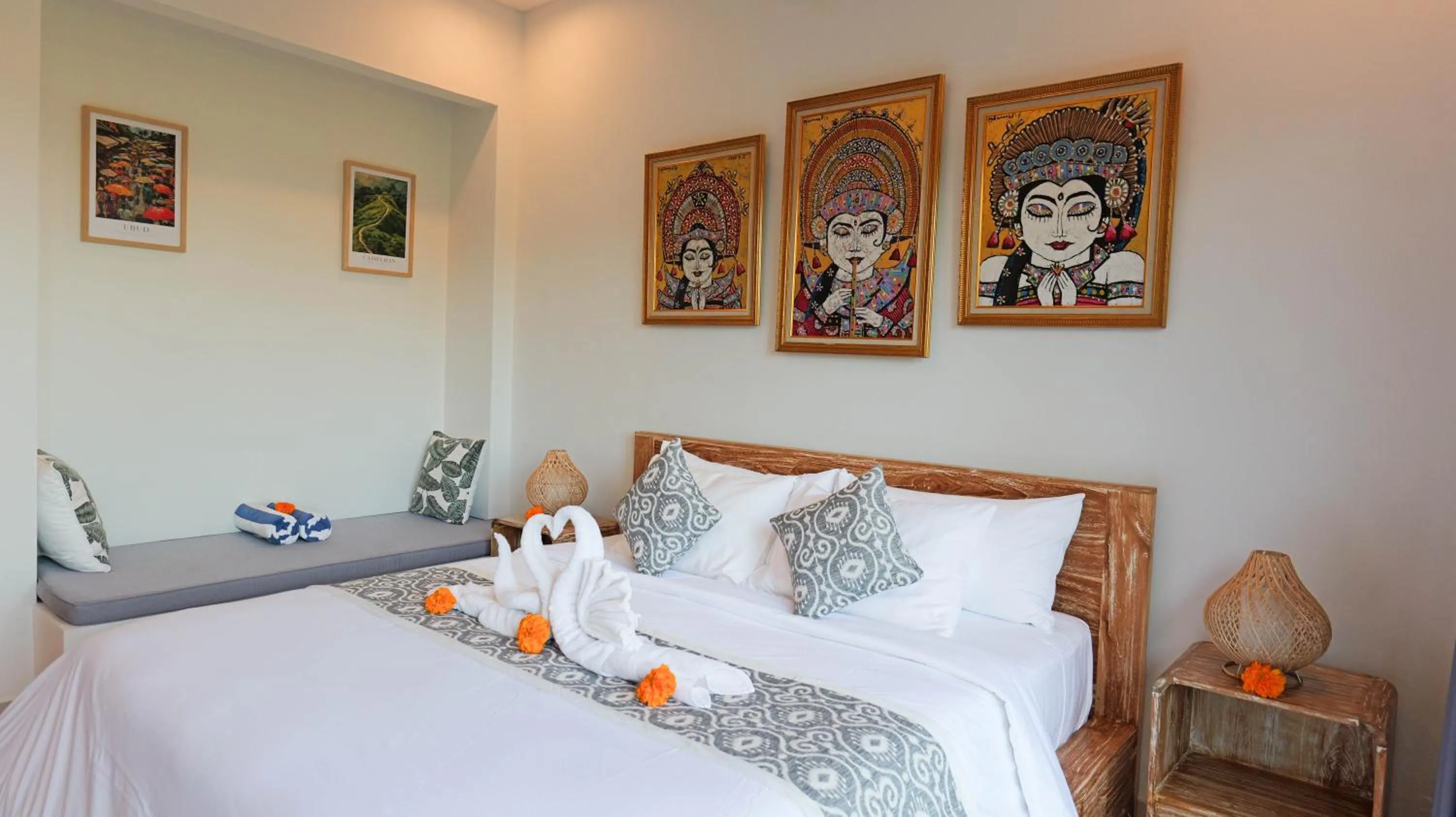 Bed in Uma Rimbun Villa by Dhananjaya Hospitality