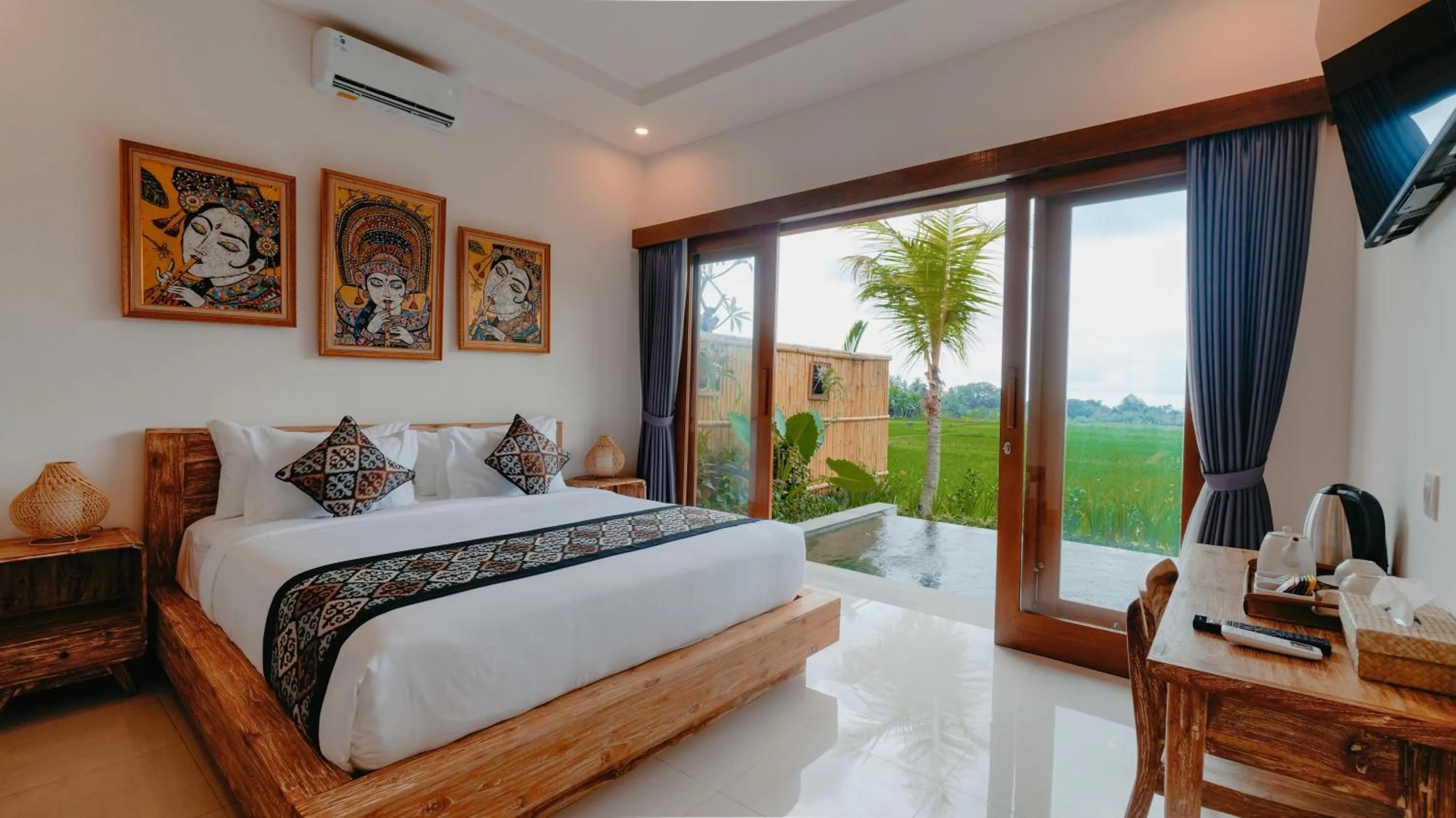 Bedroom, Bed in Uma Rimbun Villa by Dhananjaya Hospitality