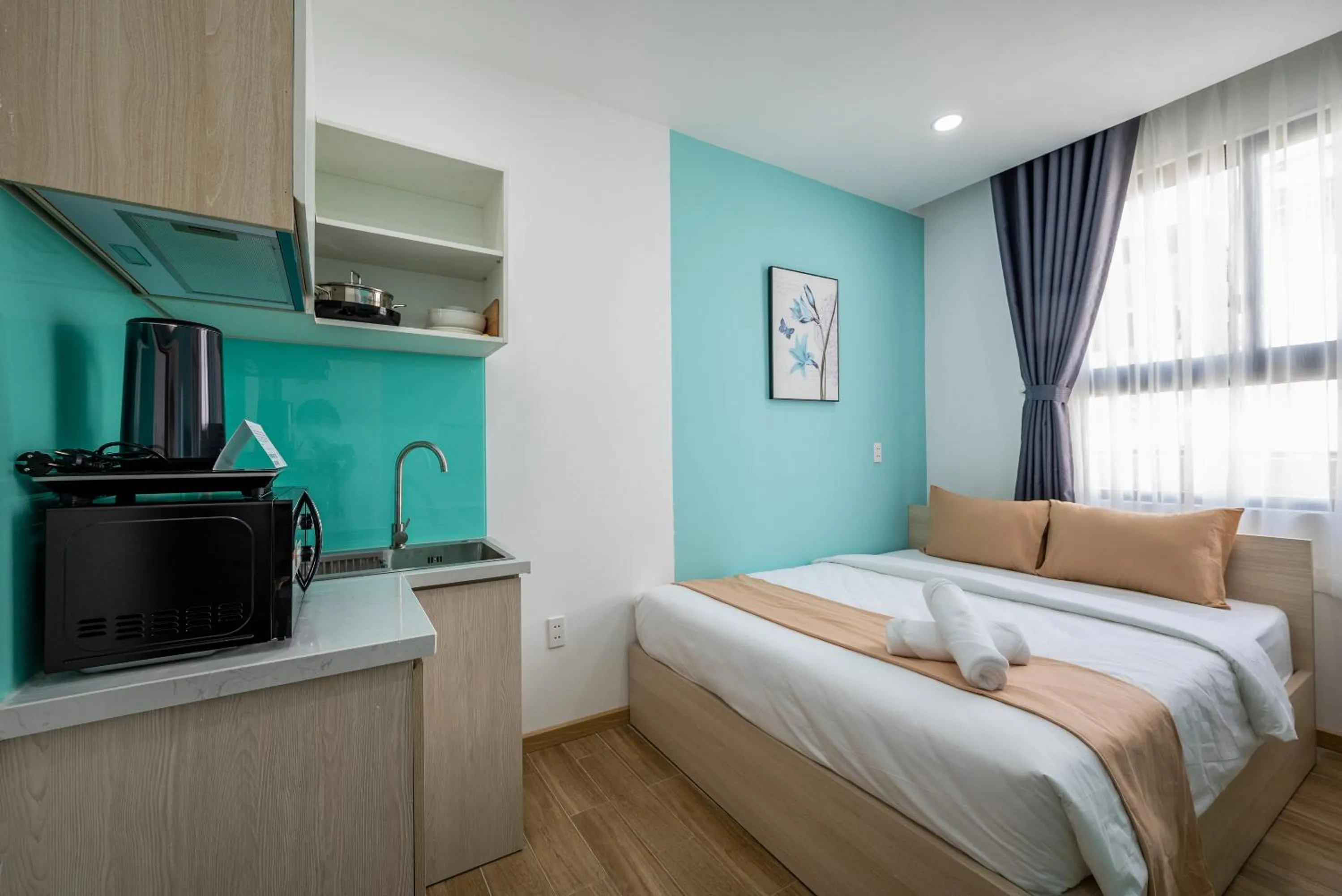 Bed in Cozrum Homes - Selina Residence