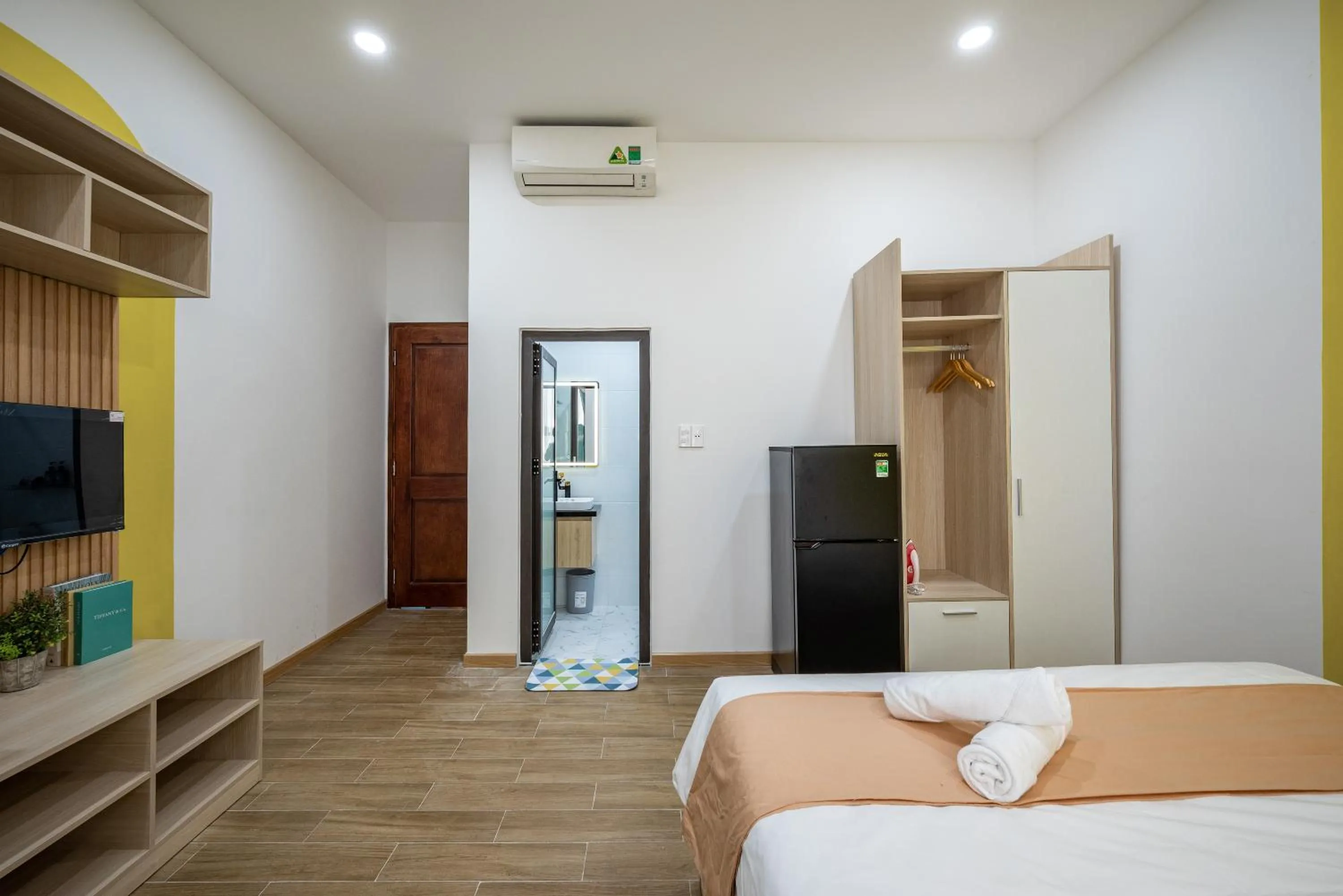 TV and multimedia, Bed in Cozrum Homes - Selina Residence