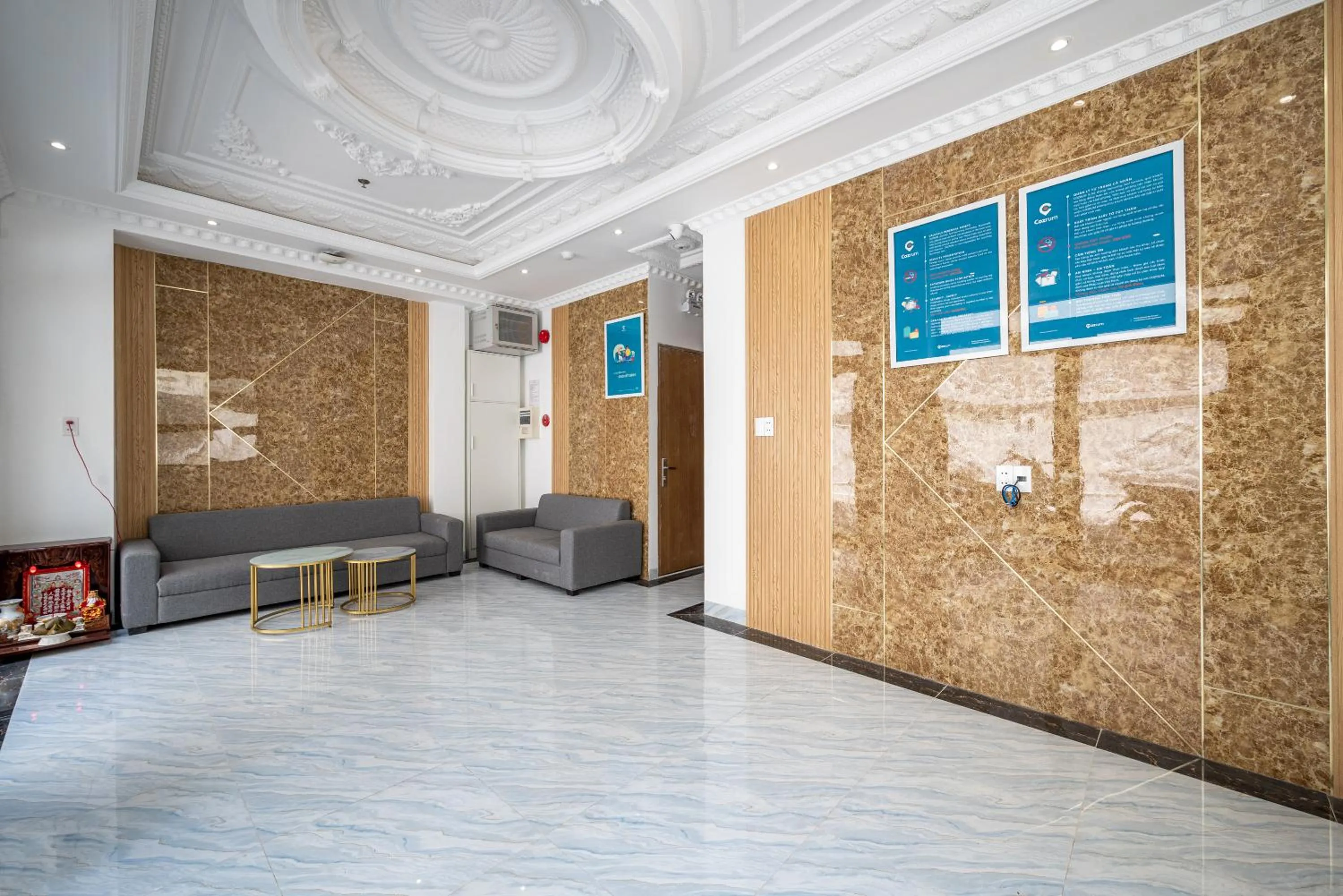 Lobby or reception in Cozrum Homes - Selina Residence