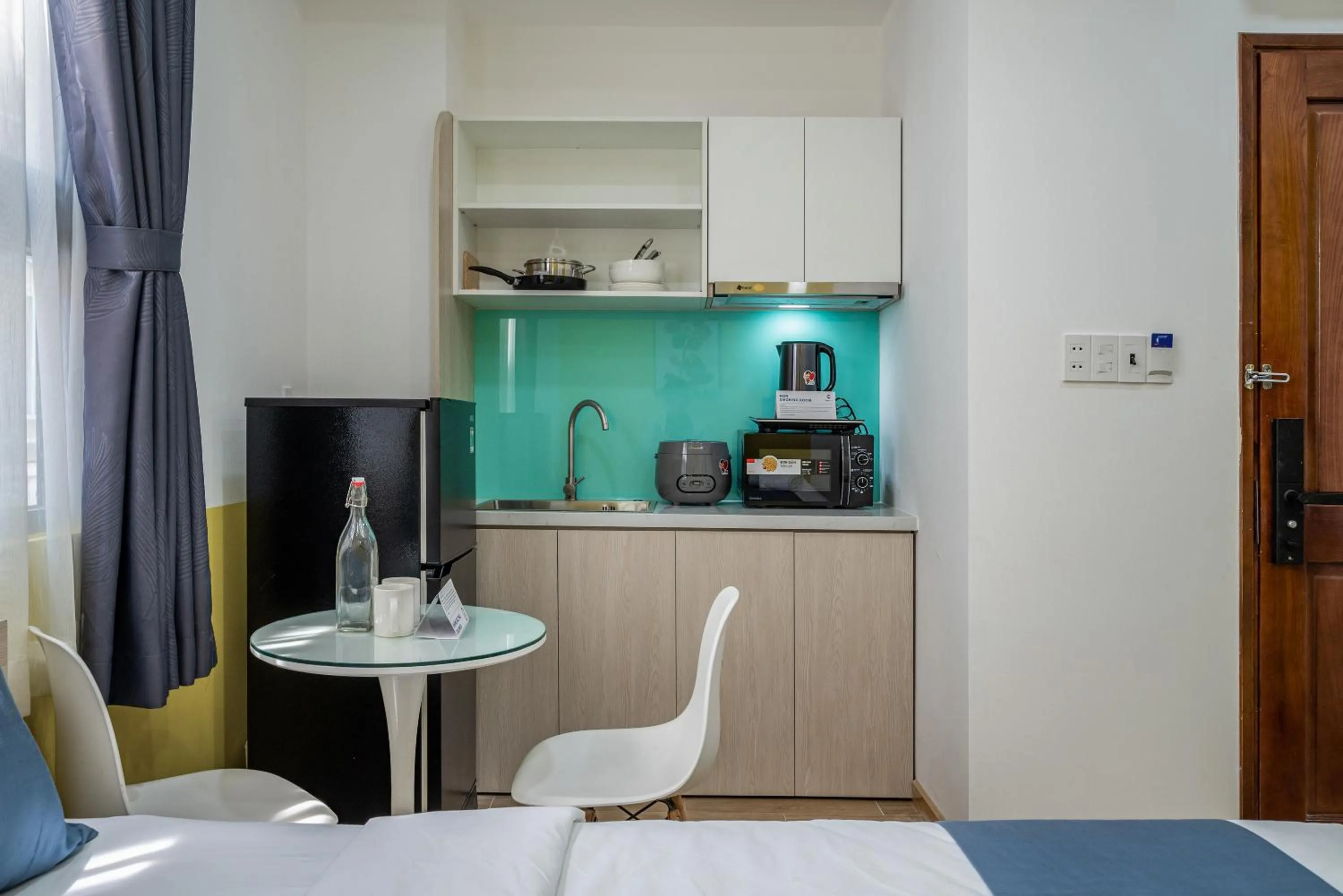 Kitchen or kitchenette in Cozrum Homes - Selina Residence