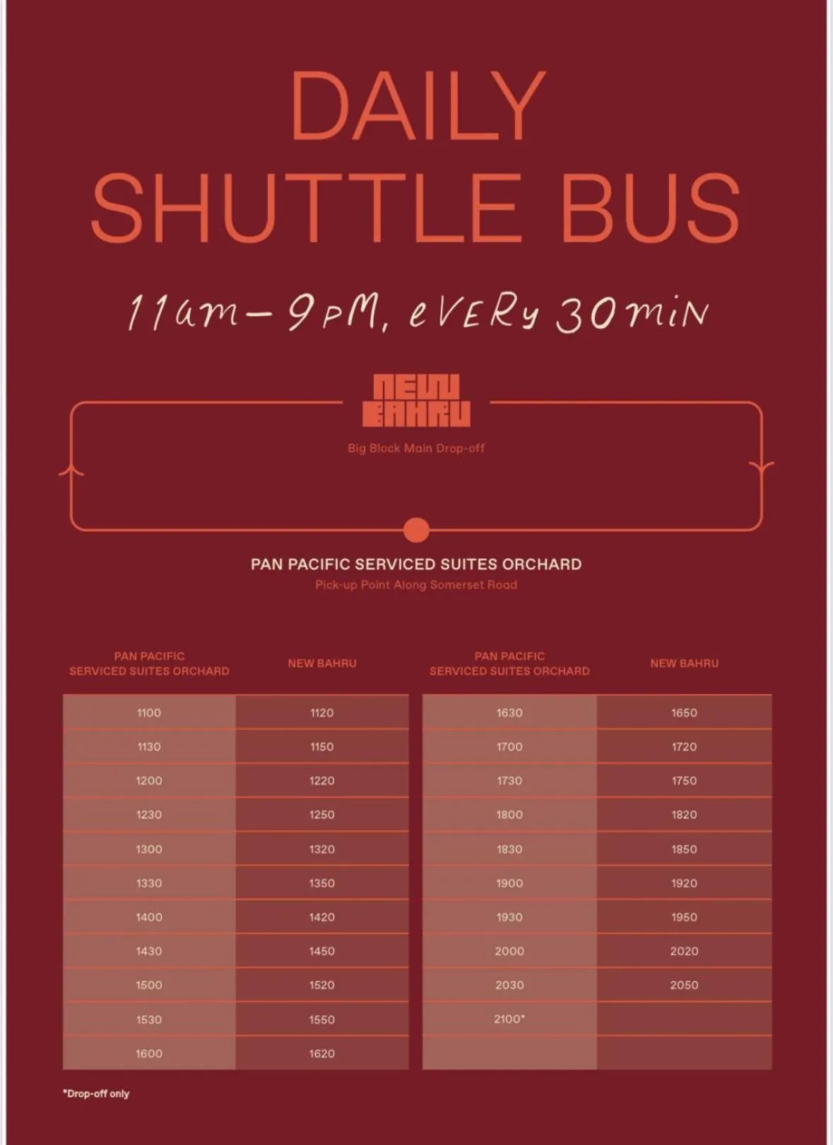 shuttle in Alma House