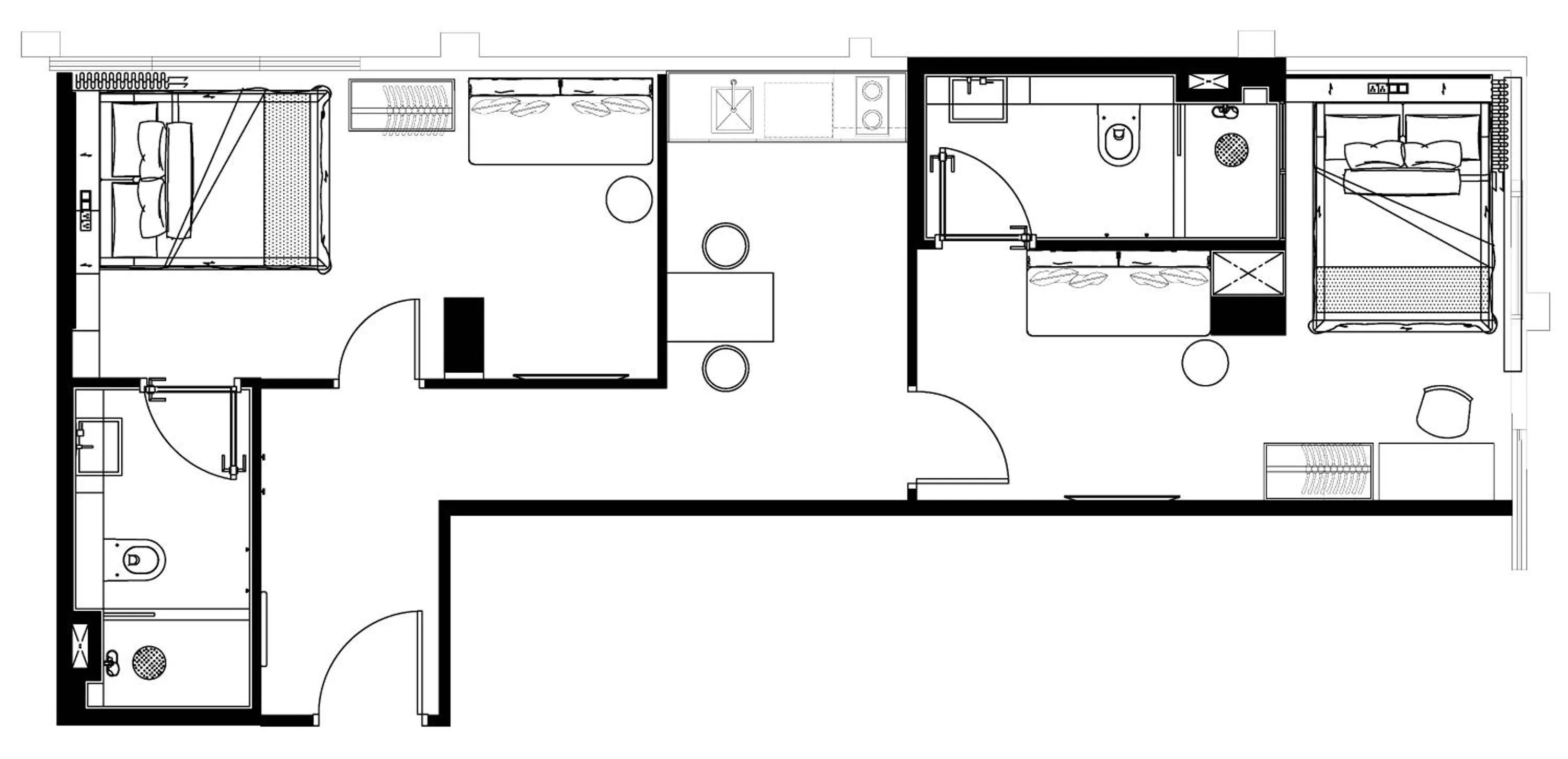 Floor plan in Alma House
