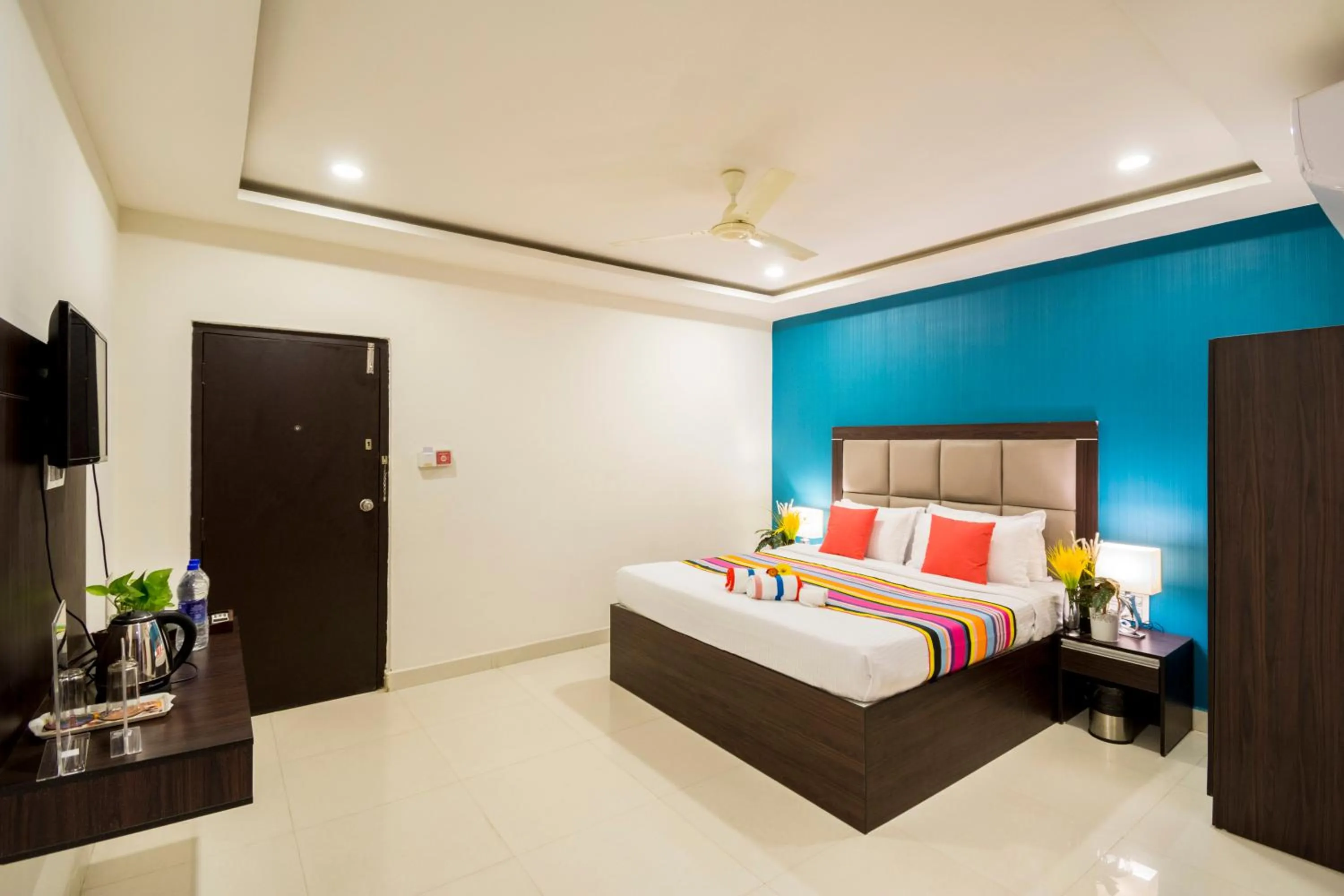 Bed in Hotel Fortune Hyderabad Airport Zone