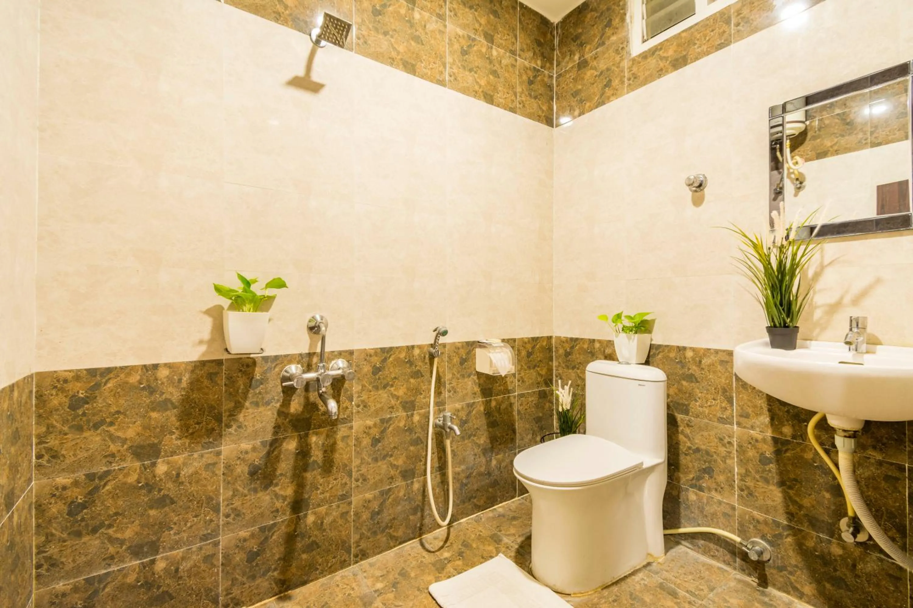 Shower in Hotel Fortune Hyderabad Airport Zone