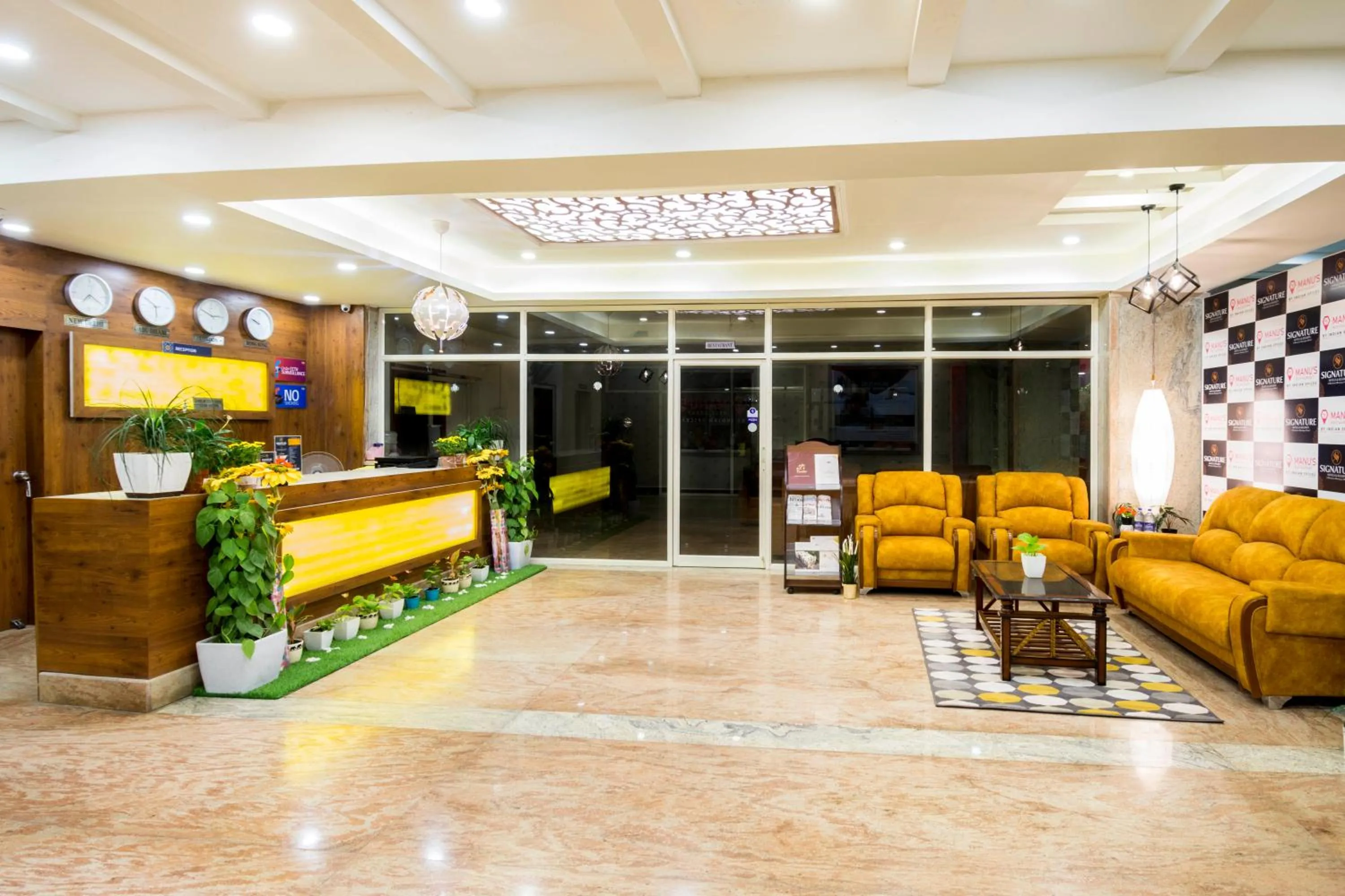 Lobby or reception in Hotel Fortune Hyderabad Airport Zone