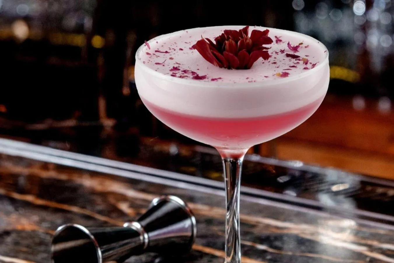 Drinks in SKYWARD SUITES at Platinum KLCC