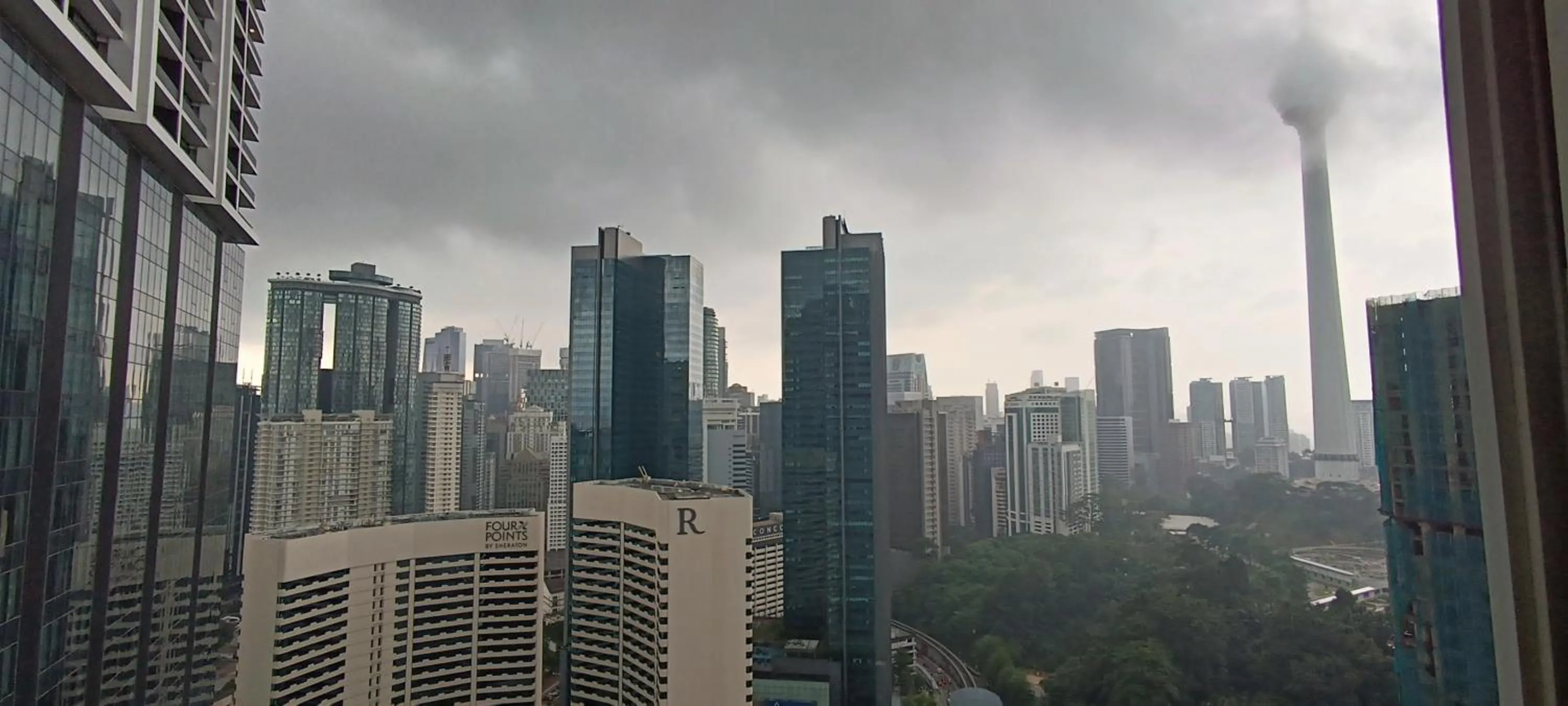 View (from property/room) in SKYWARD SUITES at Platinum KLCC