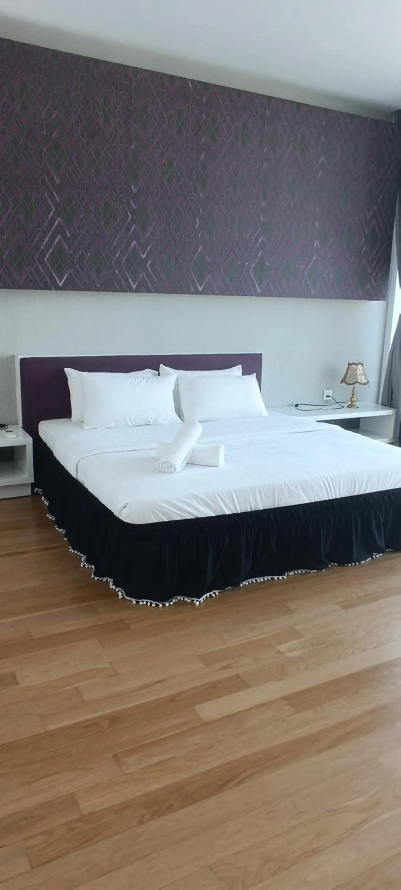 Bed in SKYWARD SUITES at Platinum KLCC