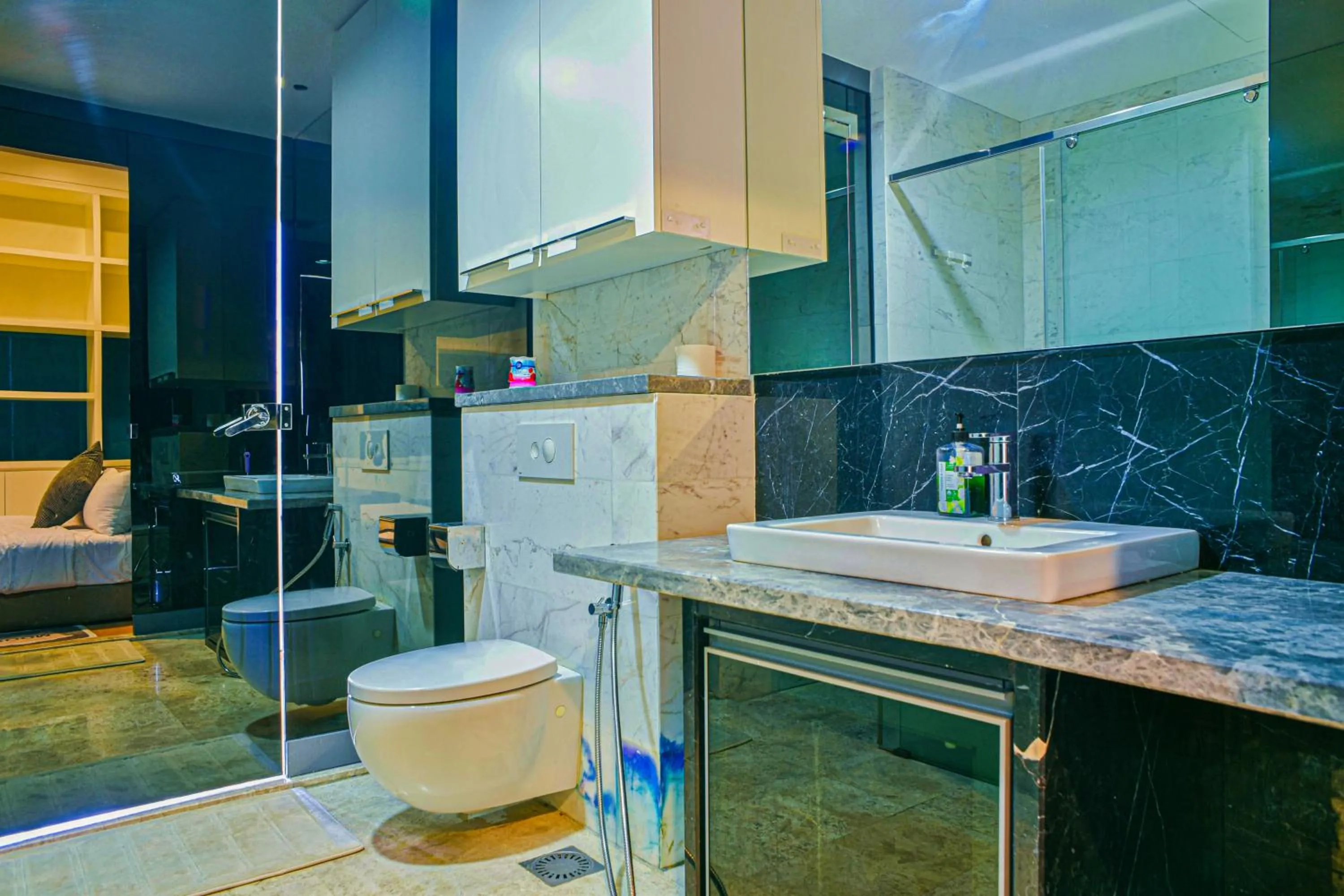Bathroom in SKYWARD SUITES at Platinum KLCC