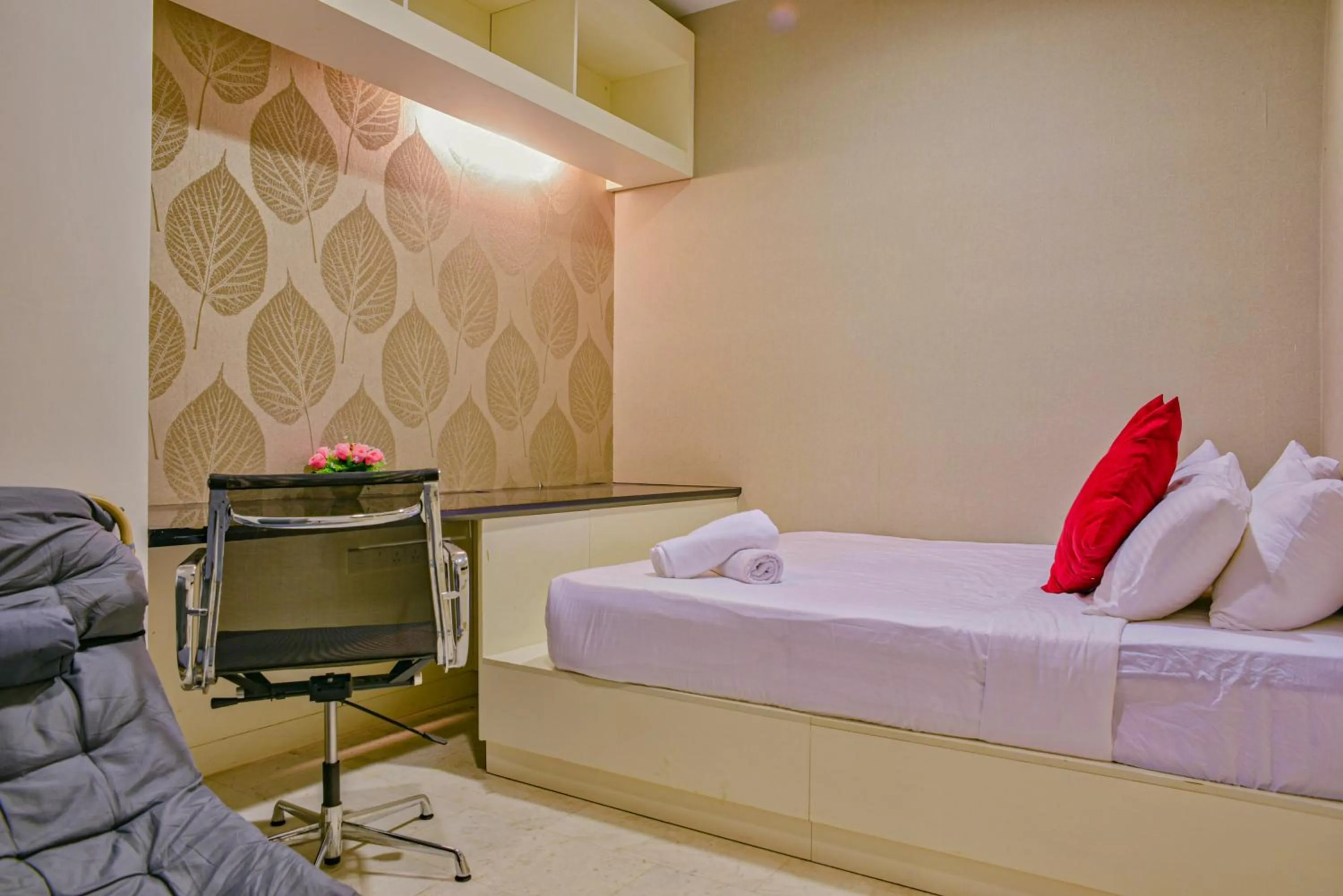 Bed in SKYWARD SUITES at Platinum KLCC