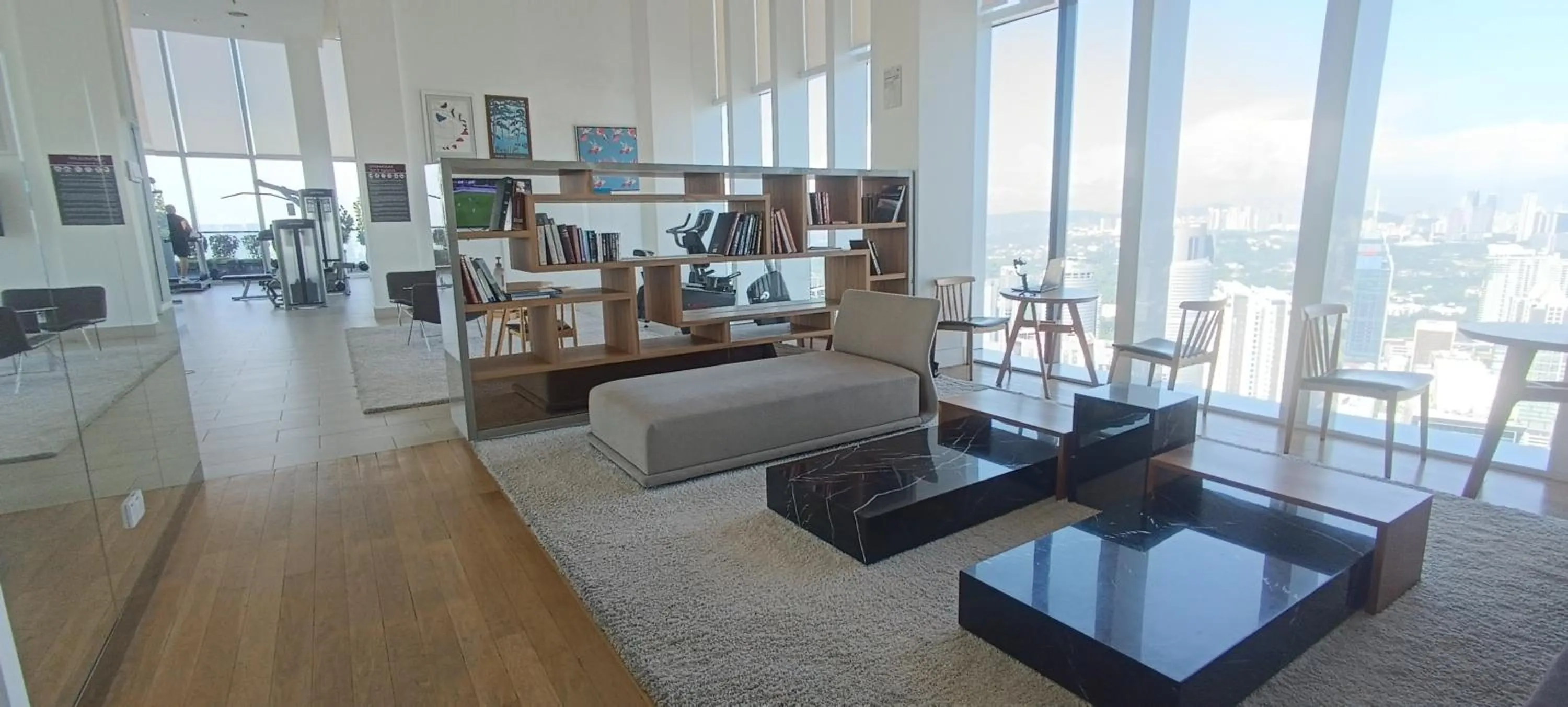 Library in SKYWARD SUITES at Platinum KLCC