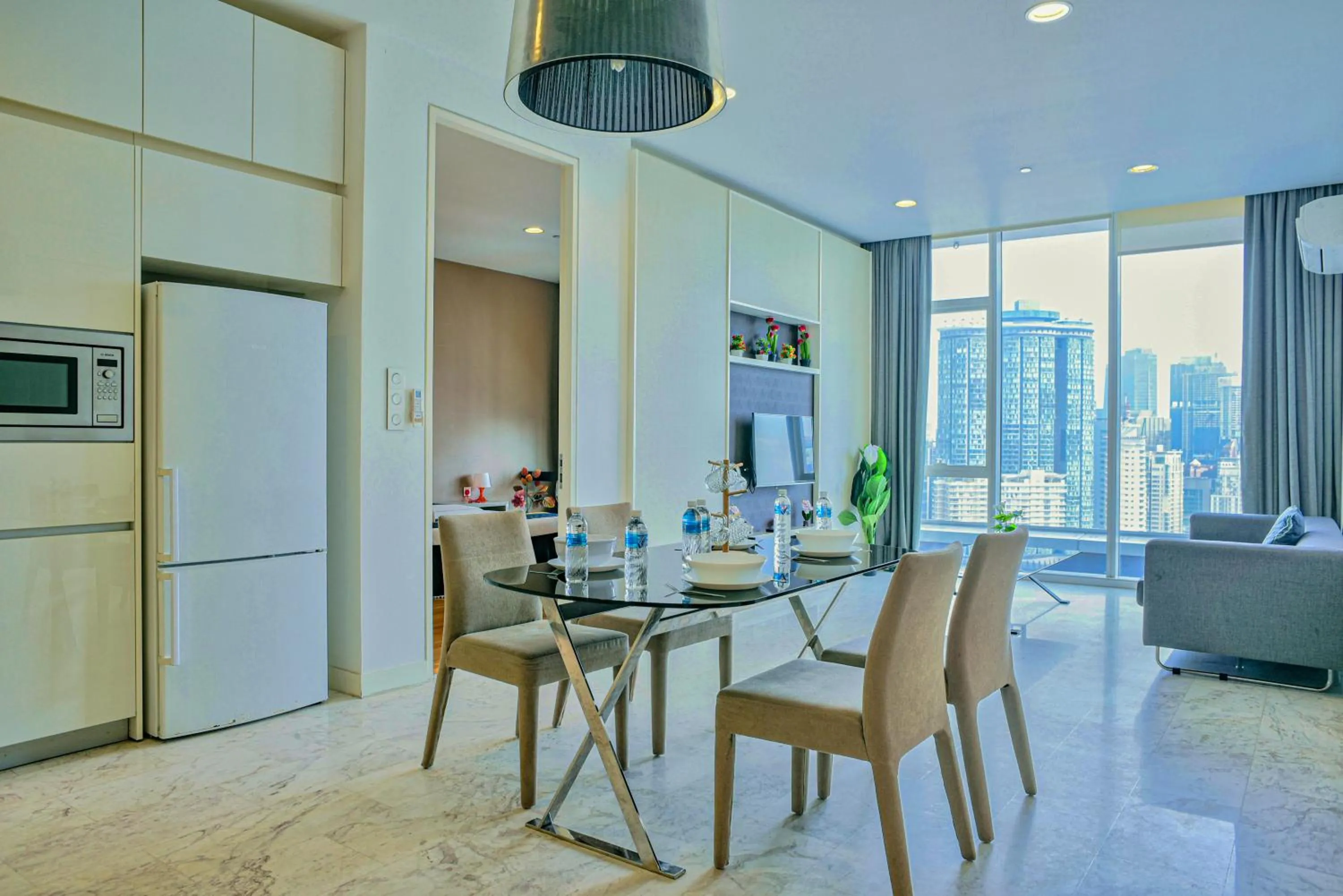 Kitchen or kitchenette in SKYWARD SUITES at Platinum KLCC
