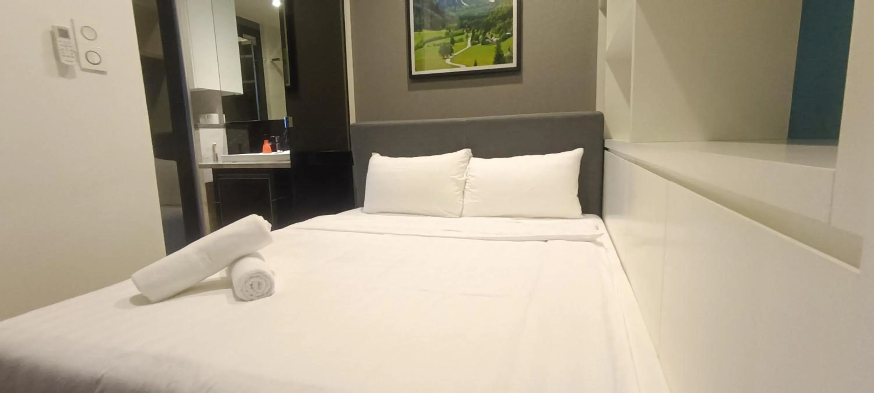 Bed in SKYWARD SUITES at Platinum KLCC