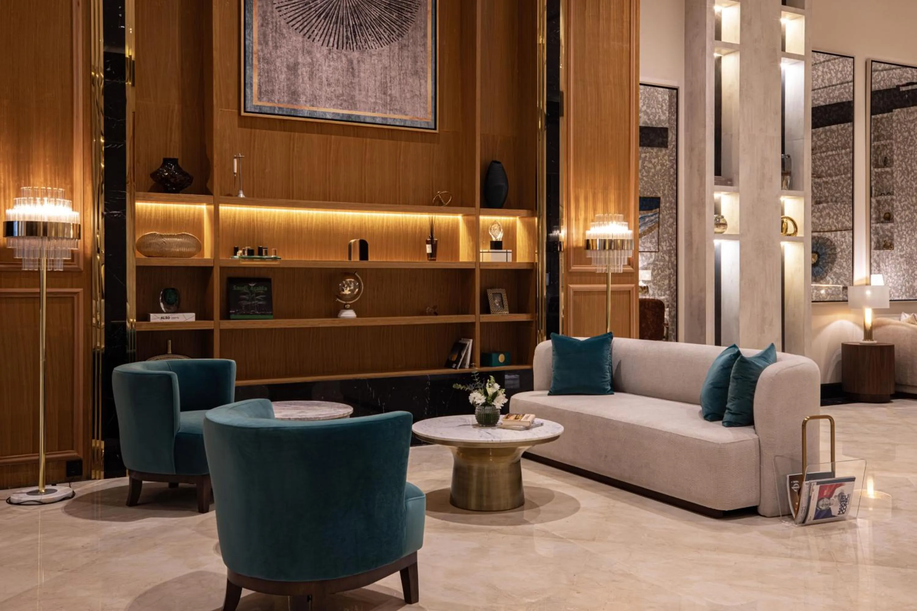 Lobby or reception in Novo Hotel