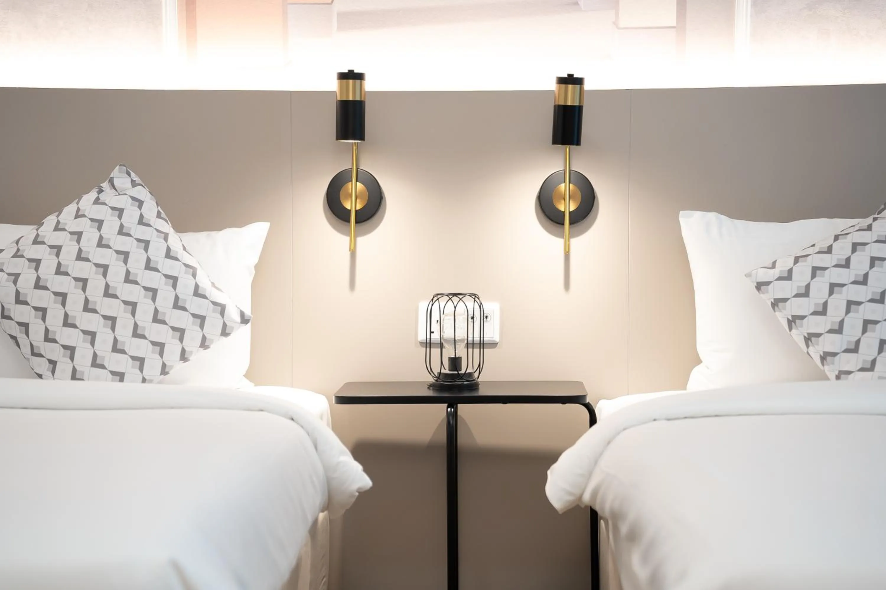 Bed in Mossaz Mana-Mana Suites Kuala Lumpur