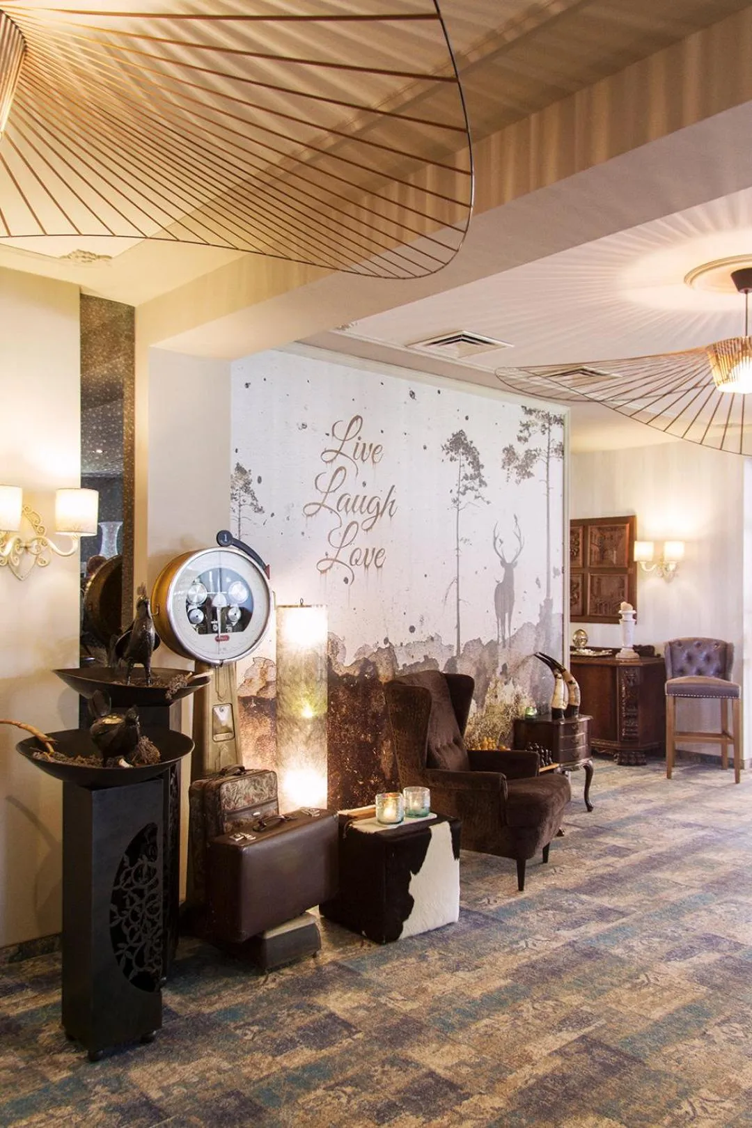 Lobby or reception in Grand Hotel Monopole