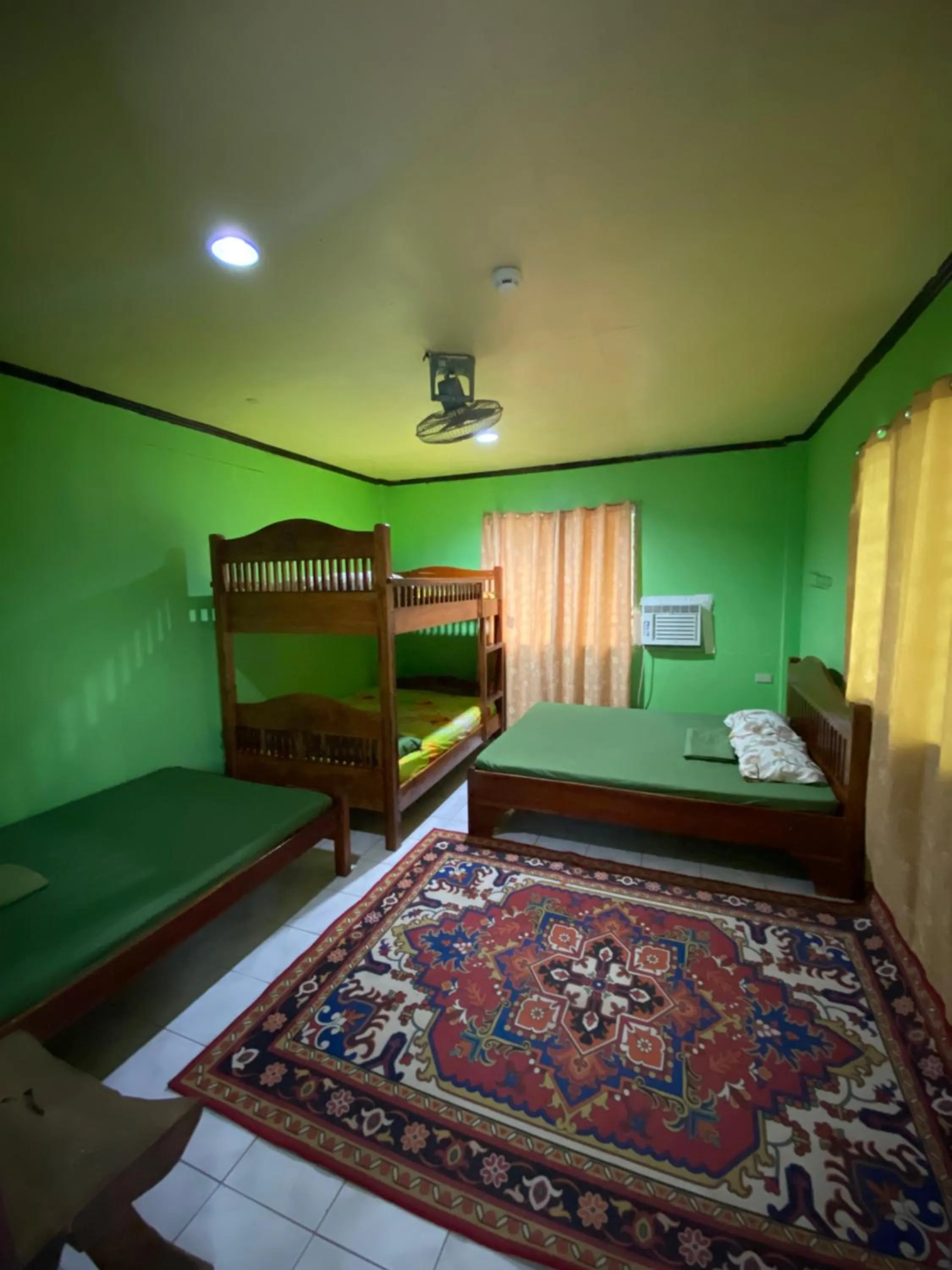 Bed in Palm Garden Resort