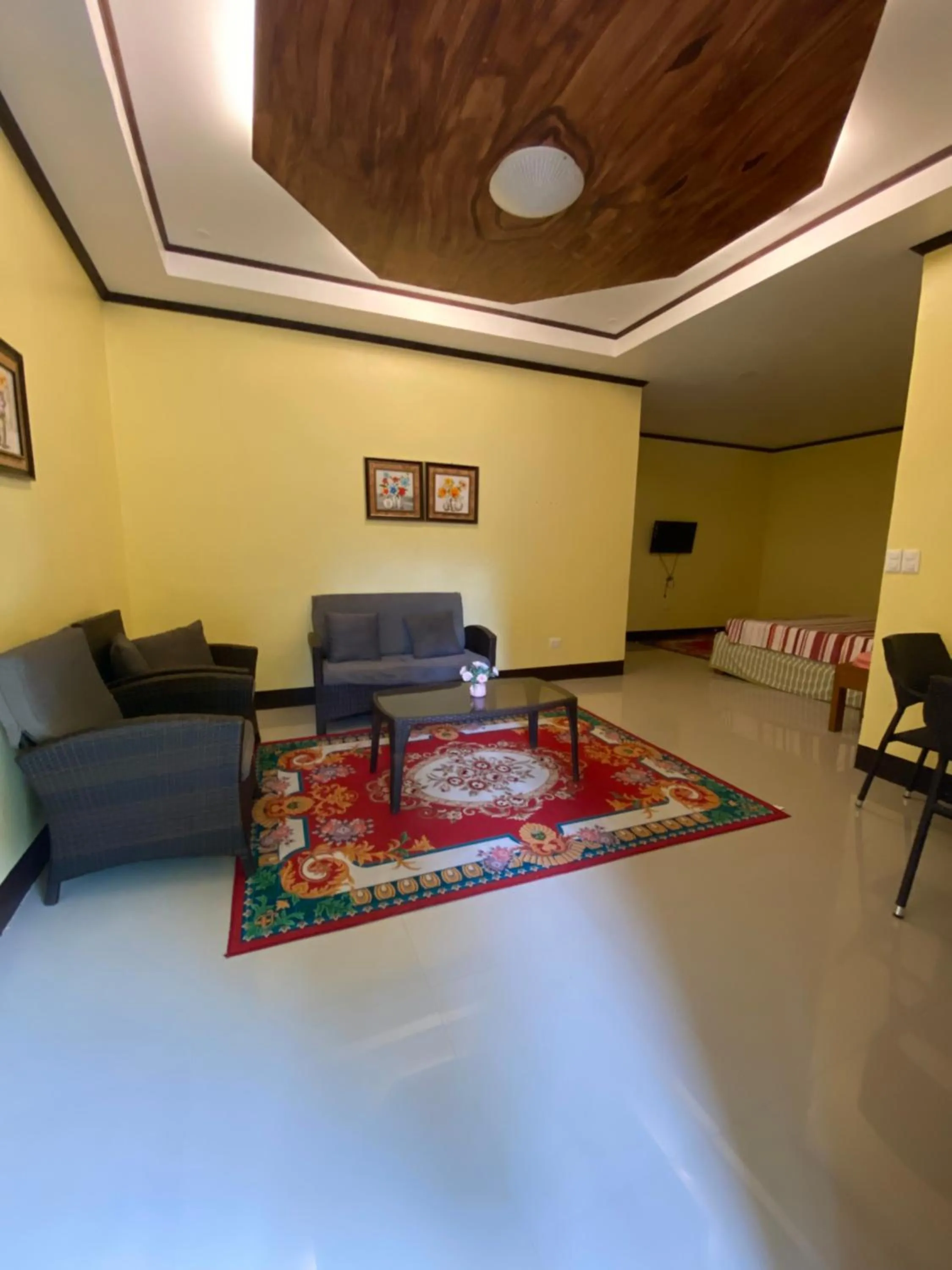 Living room, Bed in Palm Garden Resort