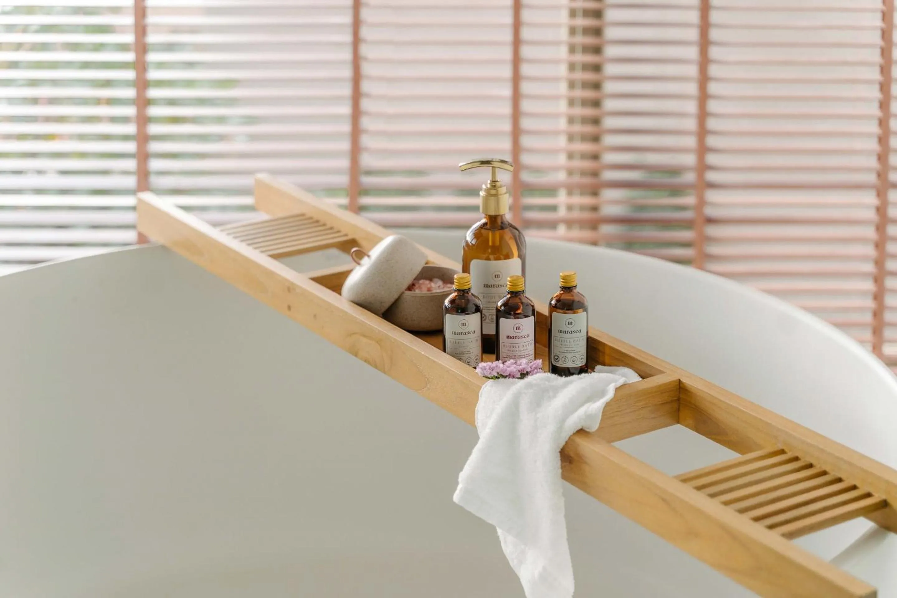 Bathroom in Marasca Samui - Small Luxury Hotels of the World