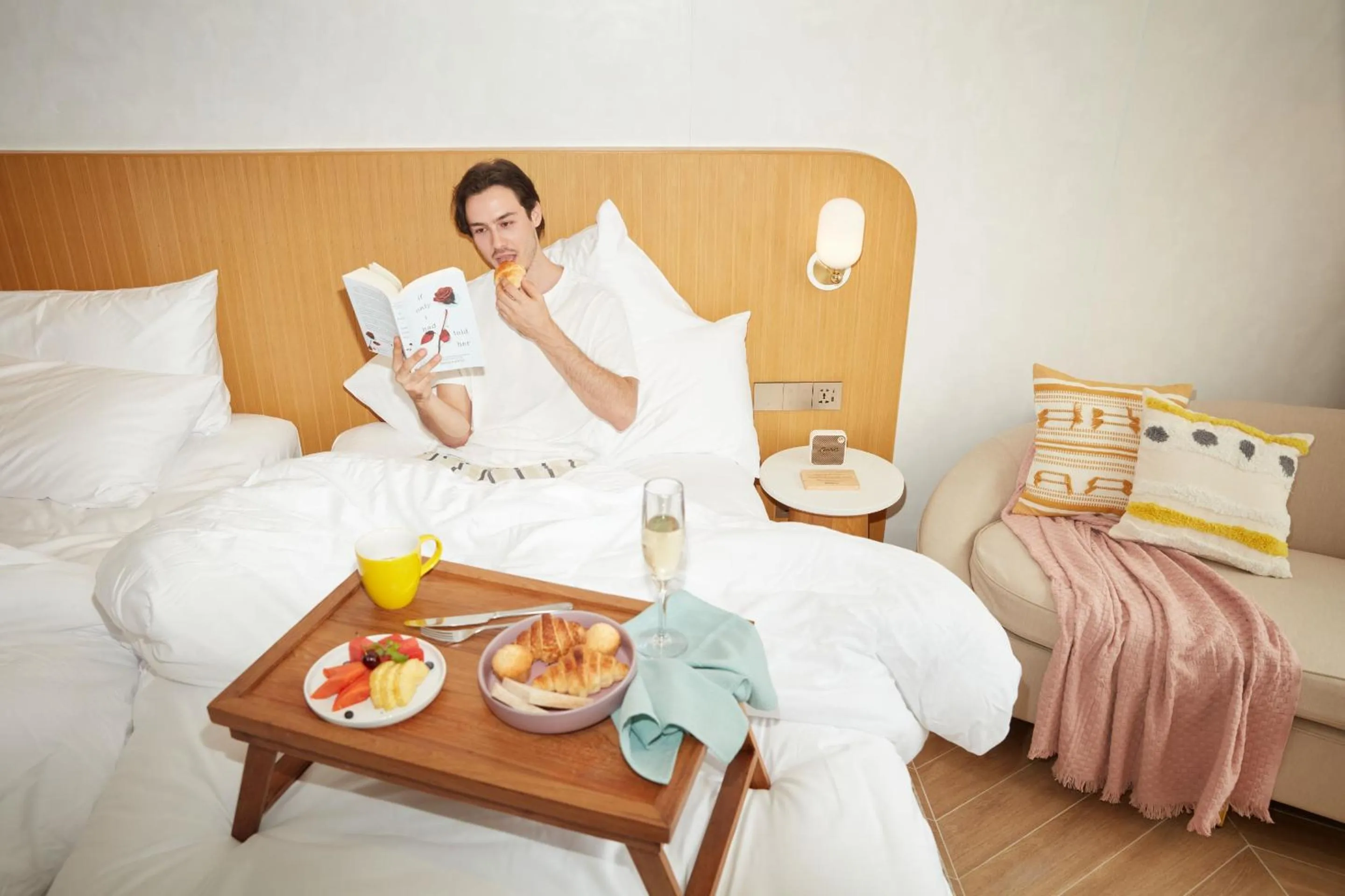 People, Bed in Marasca Samui - Small Luxury Hotels of the World