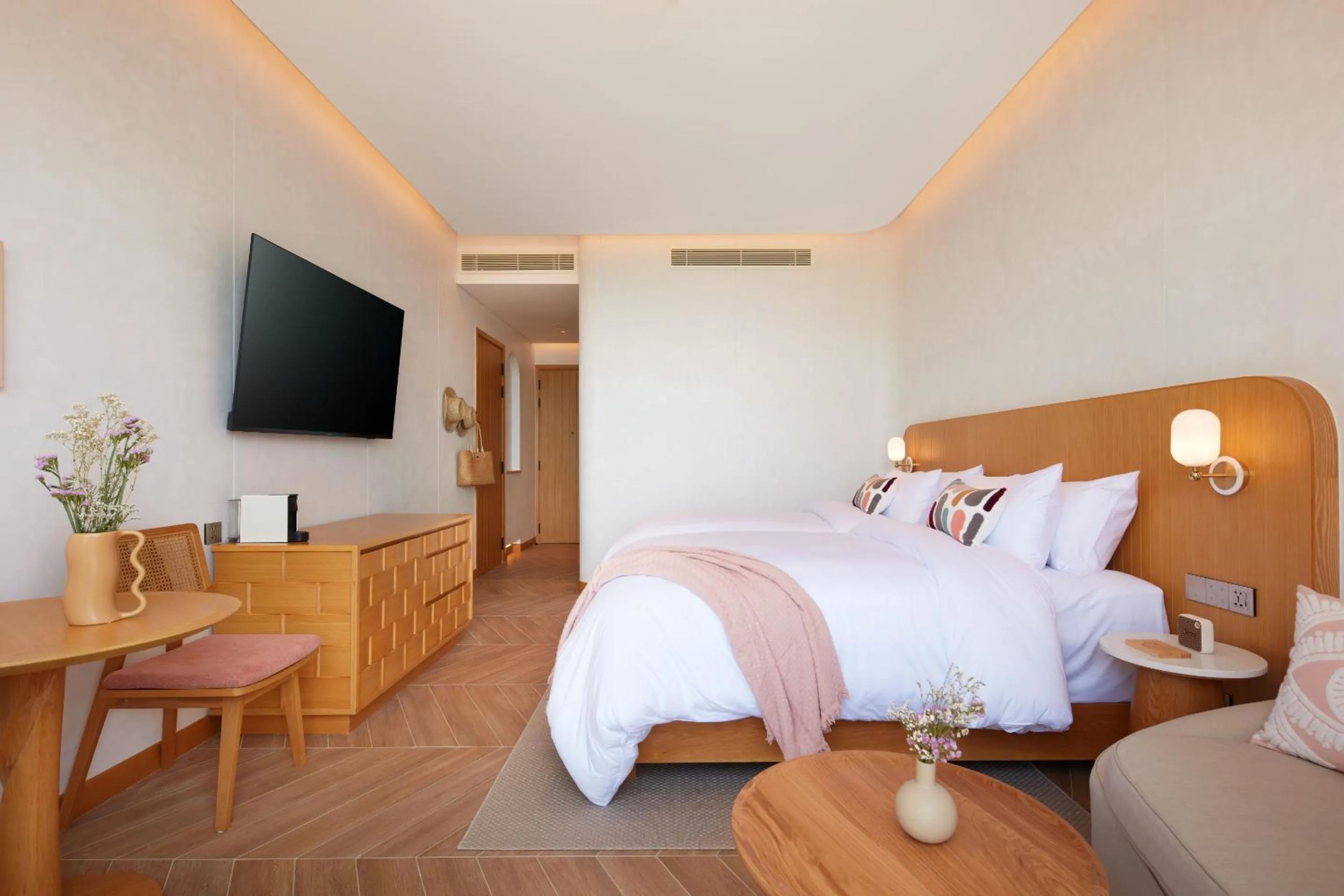 Bed in Marasca Samui - Small Luxury Hotels of the World