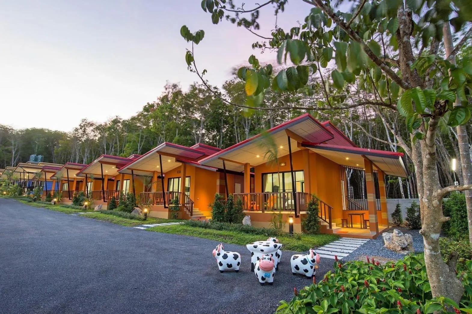 Property building in Infinite Resort and Cafe