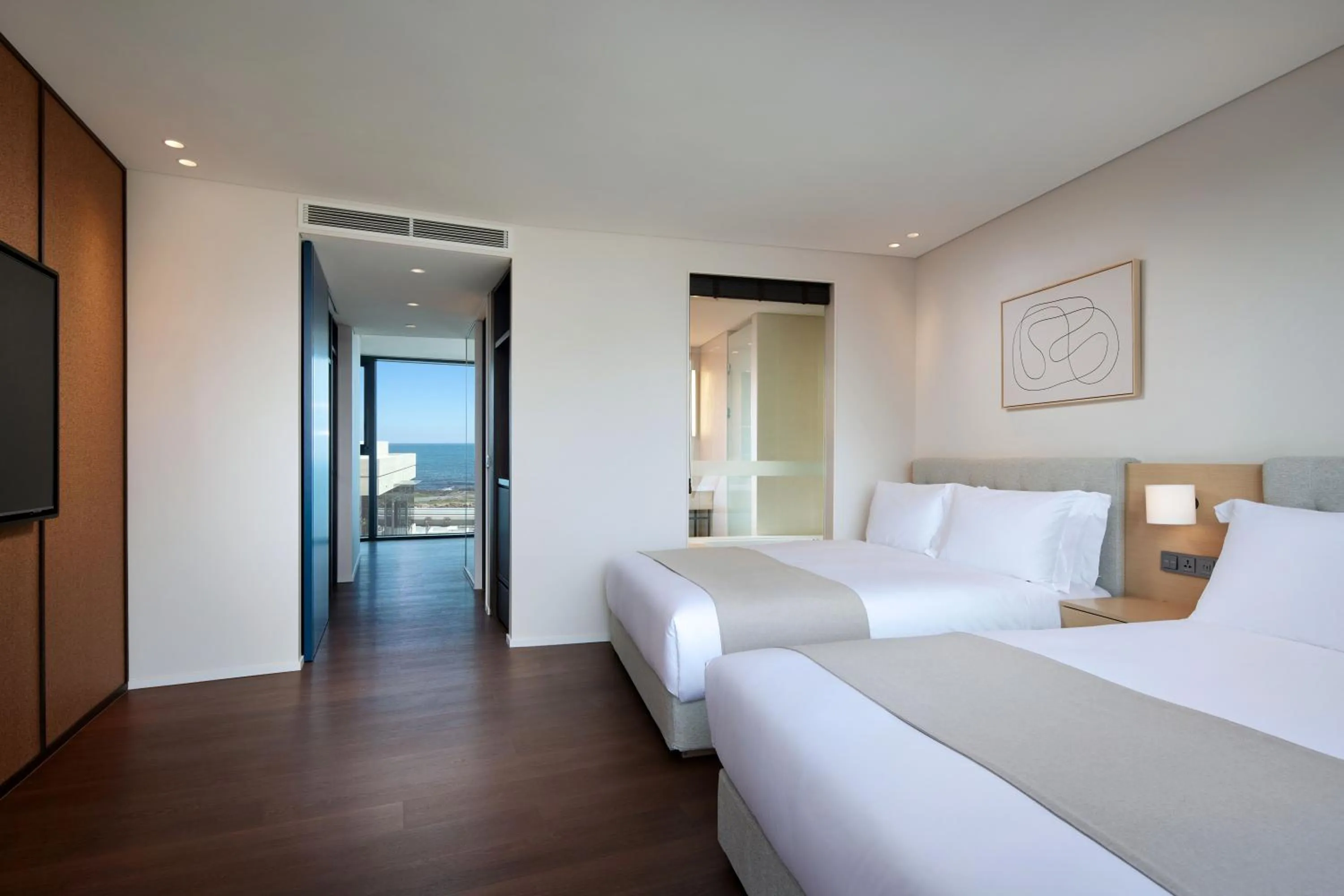 Bedroom, Bed in Shilla Stay Plus Iho Tewoo Ocean Front