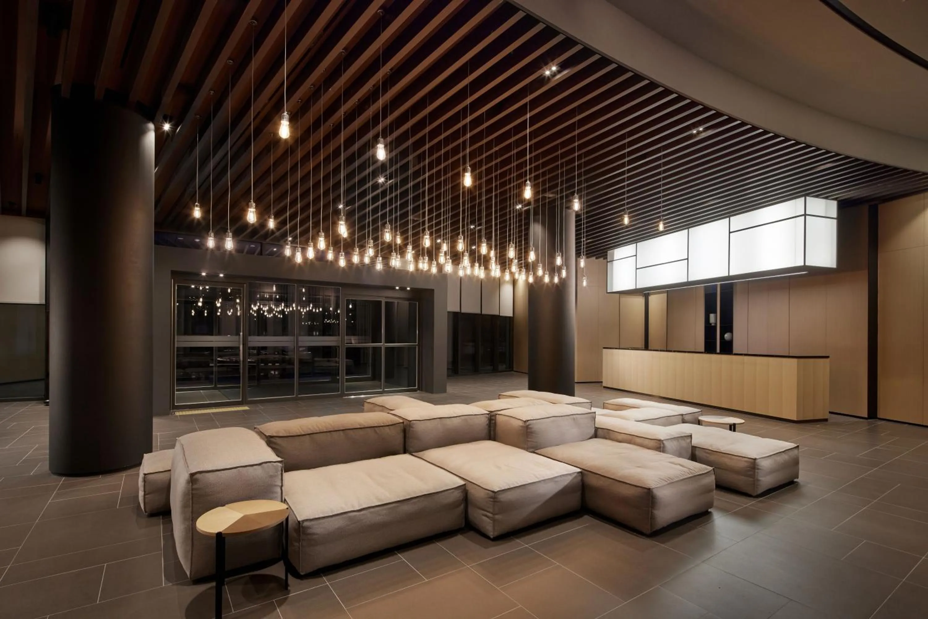 Seating area in Shilla Stay Plus Iho Tewoo Ocean Front